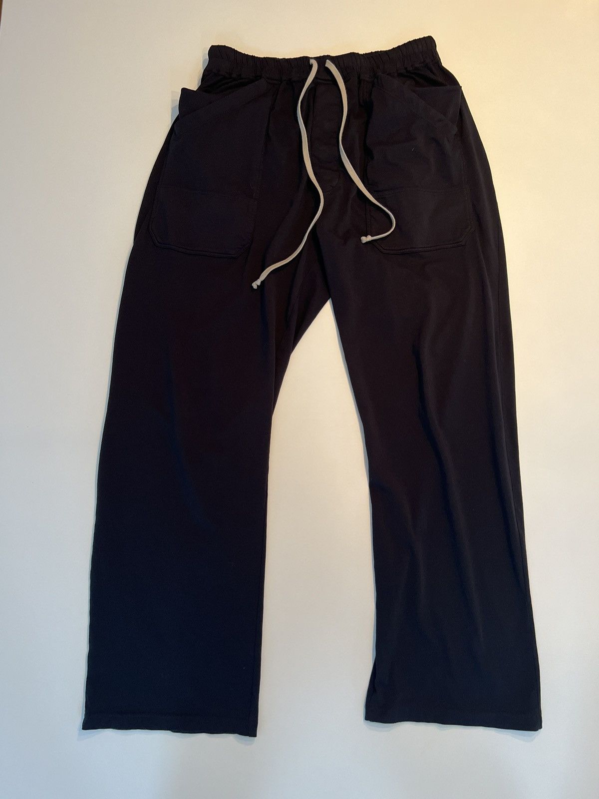 Rick Owens Drkshdw SS20 Drawstring Sweatpants Size US 31 - 1 Thumbnail
