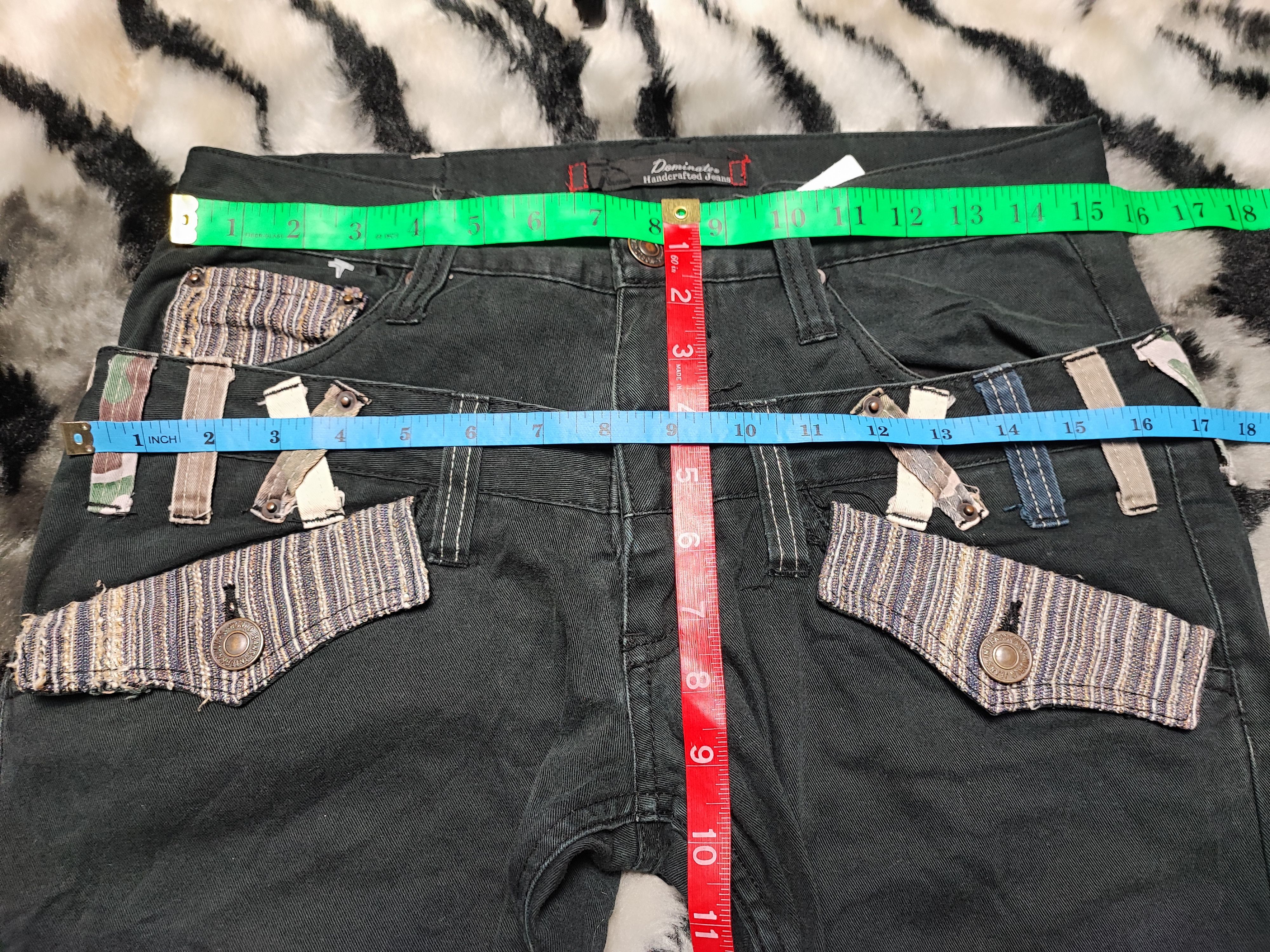 If Six Was Nine × Japanese Brand DOMINATE HANDCRAFTED DOUBLE WAIST JEANS Size US 30 / EU 46 - 5 Thumbnail