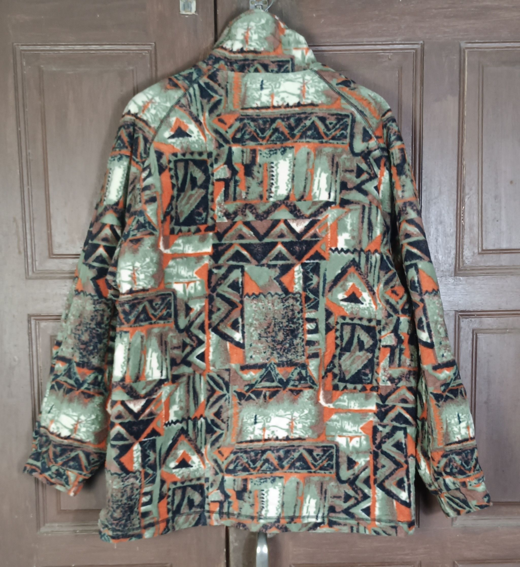 Japanese Brand Vintage 90s💥Holiday Out Best Navajo Wool Jacket Size US L / EU 52-54 / 3 - 3 Thumbnail