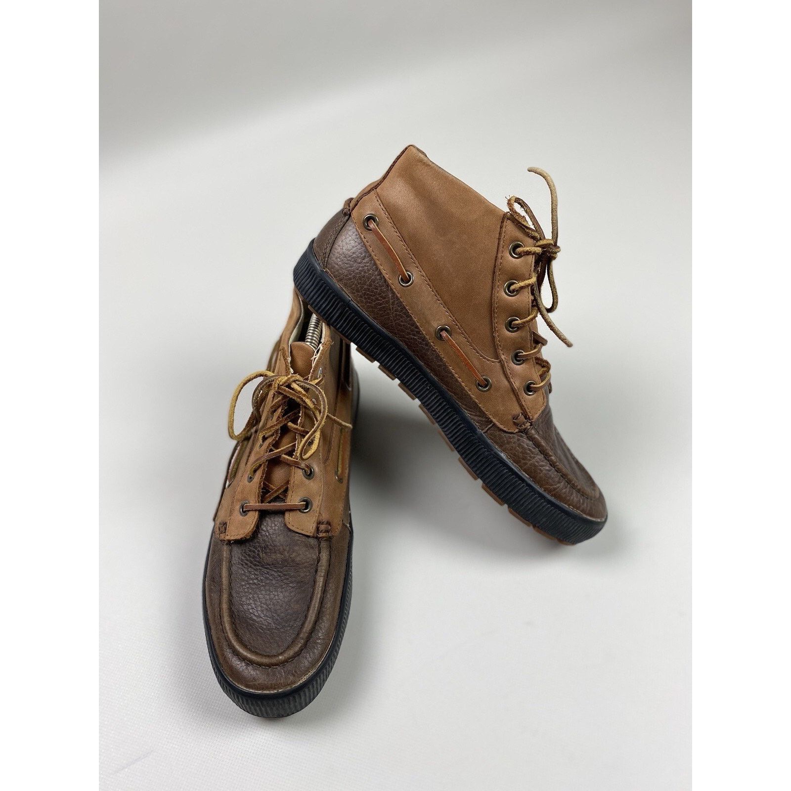 Ralph Lauren Polo by Ralph Lauren Delmont Leather Boots Shoes size 8.5 Size US 8.5 / EU 41-42 - 15 Thumbnail