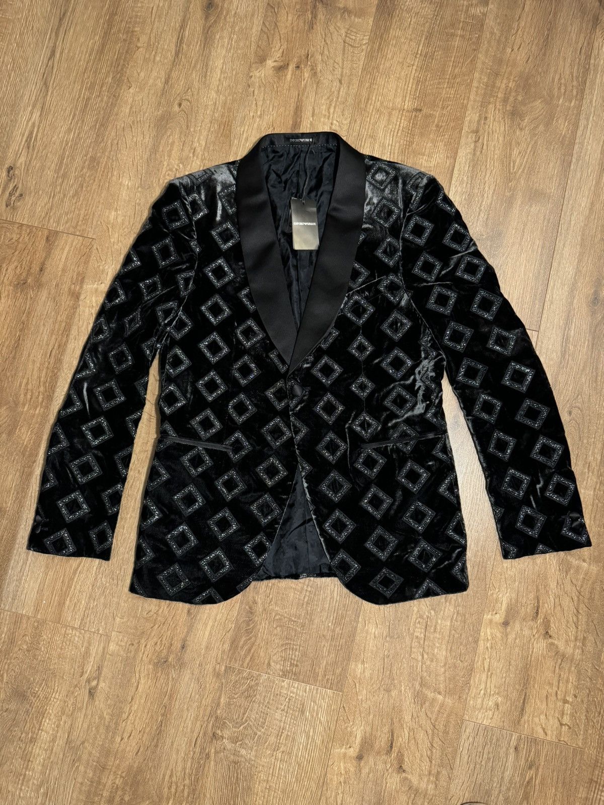 Emporio Armani Emporio Armani Tuxedo, black and silver, Stars collect, 50 Size 50S - 1 Thumbnail