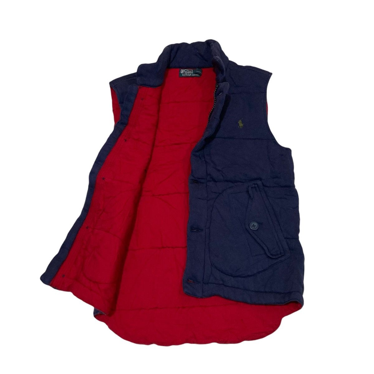 Polo Ralph Lauren × Vintage VINTAGE POLO RALPH LAUREN SLEEVELESS JACKET Size US S / EU 44-46 / 1 - 2 Thumbnail