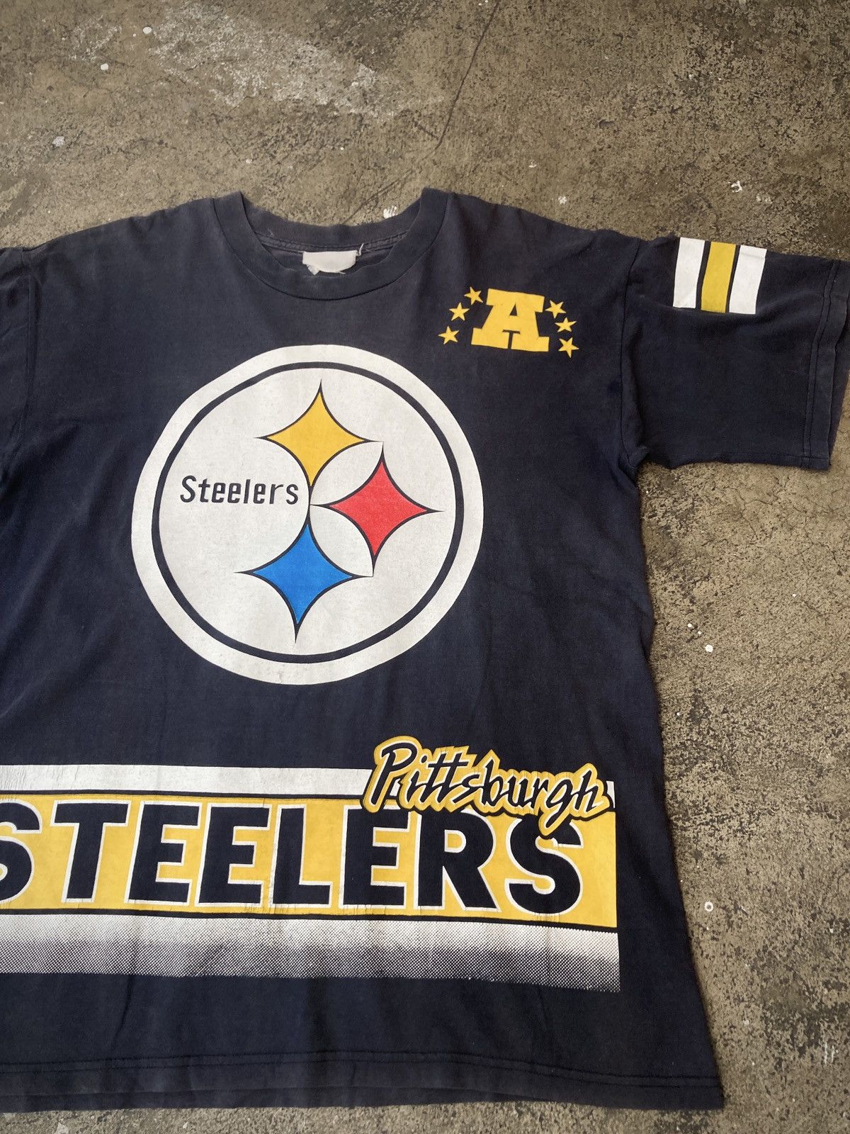 NFL × Vintage Vintage 90s Pittsburgh Steelers Size US XL / EU 56 / 4 - 6 Thumbnail