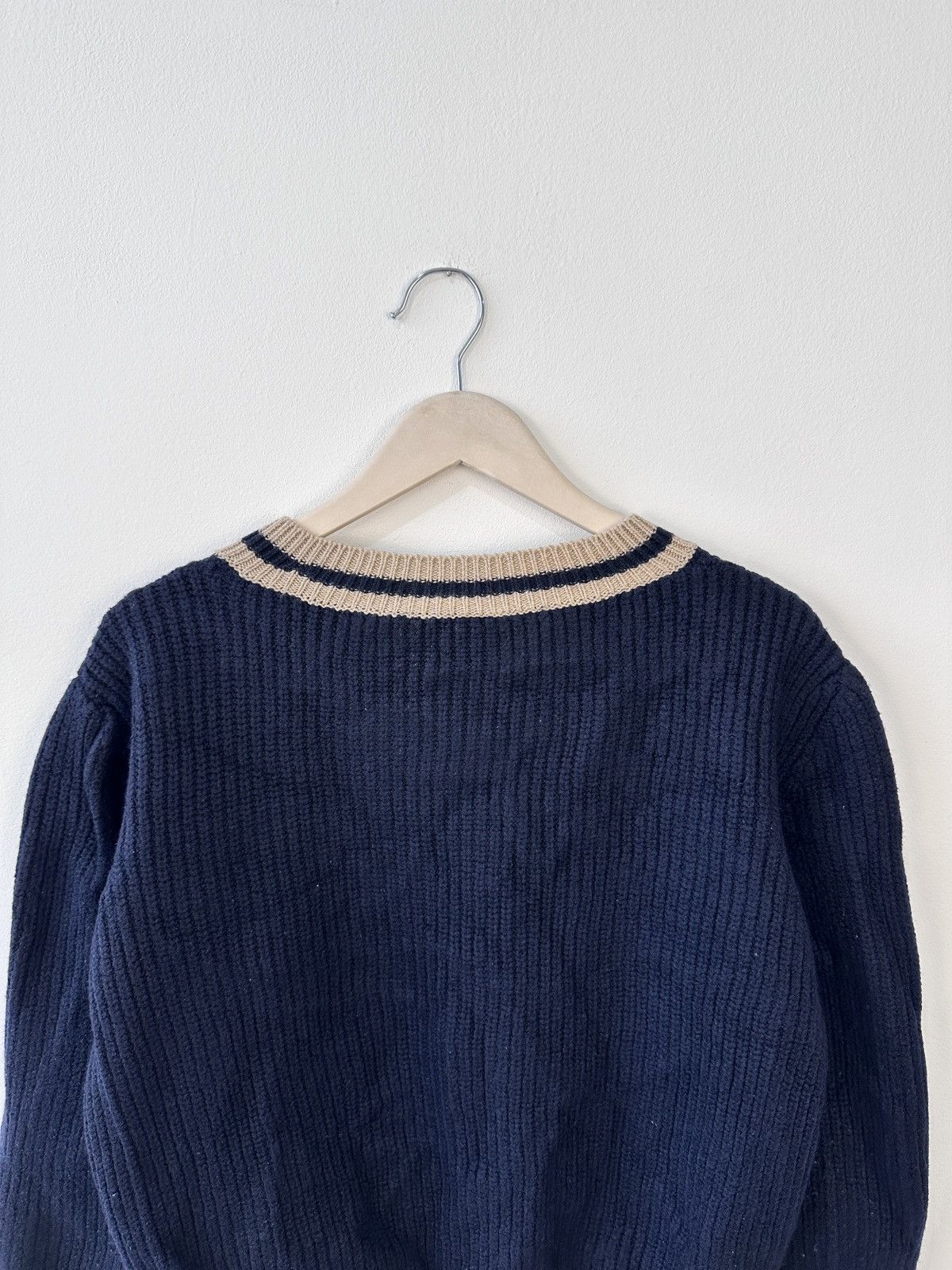 Eleventy Eleventy Italy Wool Cable Knit Sweater Preppy Style XL Size XL / US 12-14 / IT 48-50 - 12 Thumbnail