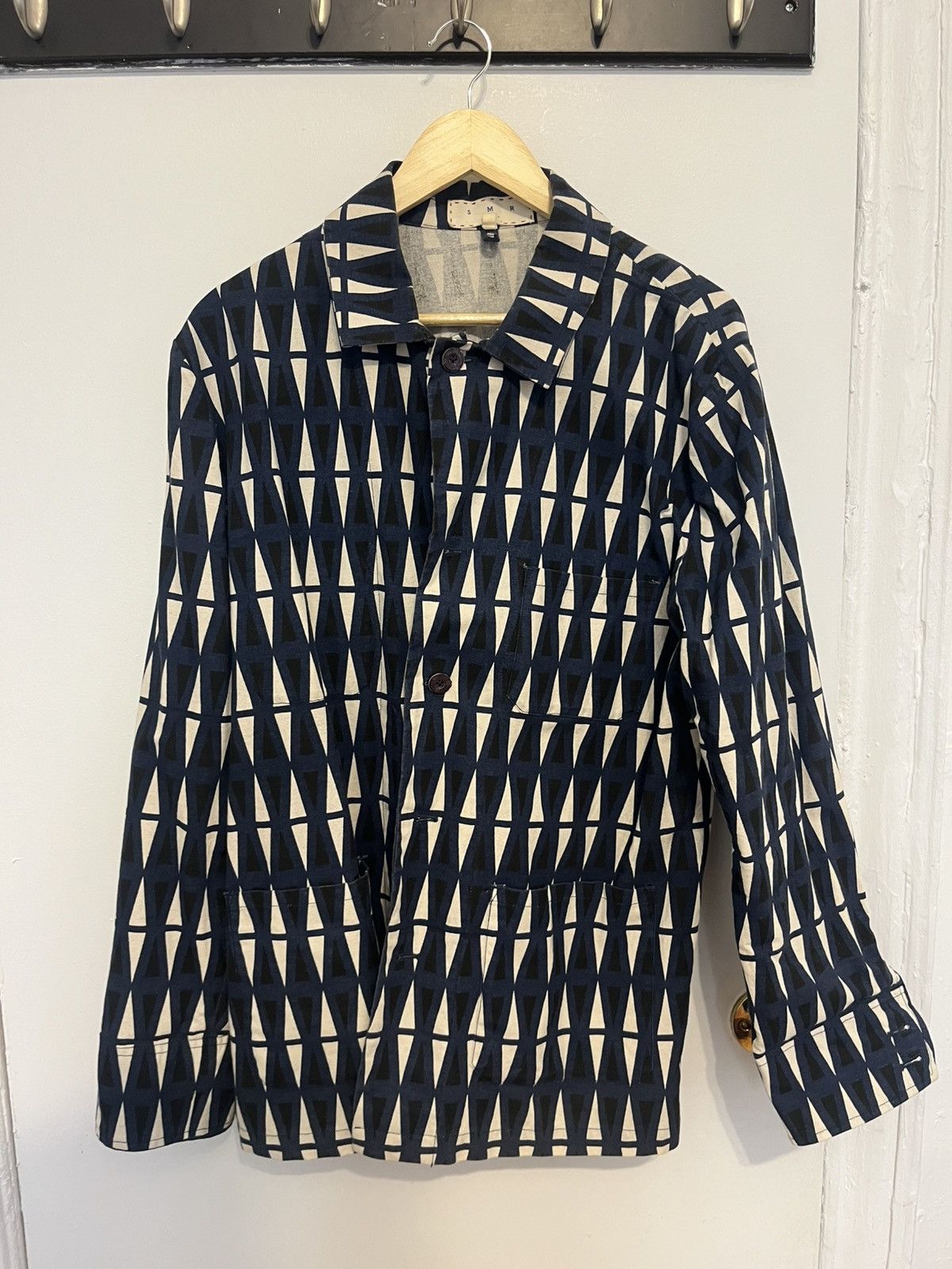 Other SMR Days Hand Block Printed Chore Coat Size US L / EU 52-54 / 3 - 1 Thumbnail