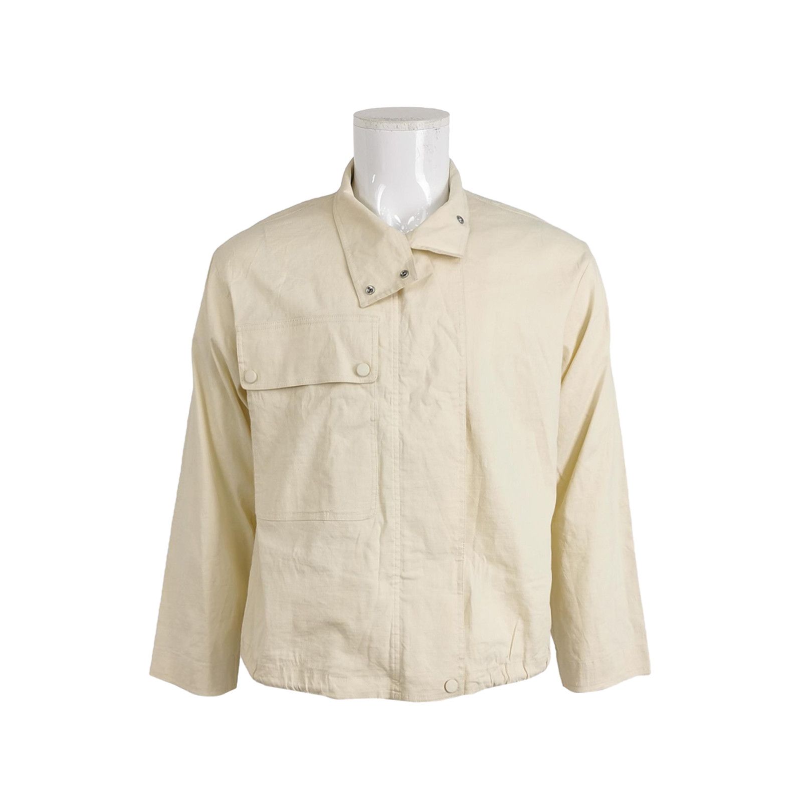 Theory Theory Linen Blend Crop Anorak Size S Size S / US 4 / IT 40 - 1 Thumbnail