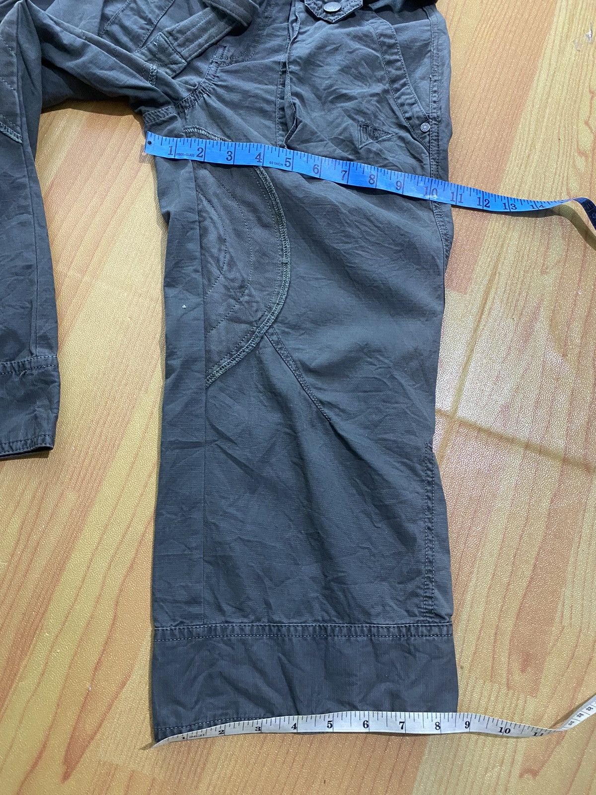 Diesel × Vintage 2000s Diesel Industry army cargo pants Size US 27 - 12 Thumbnail