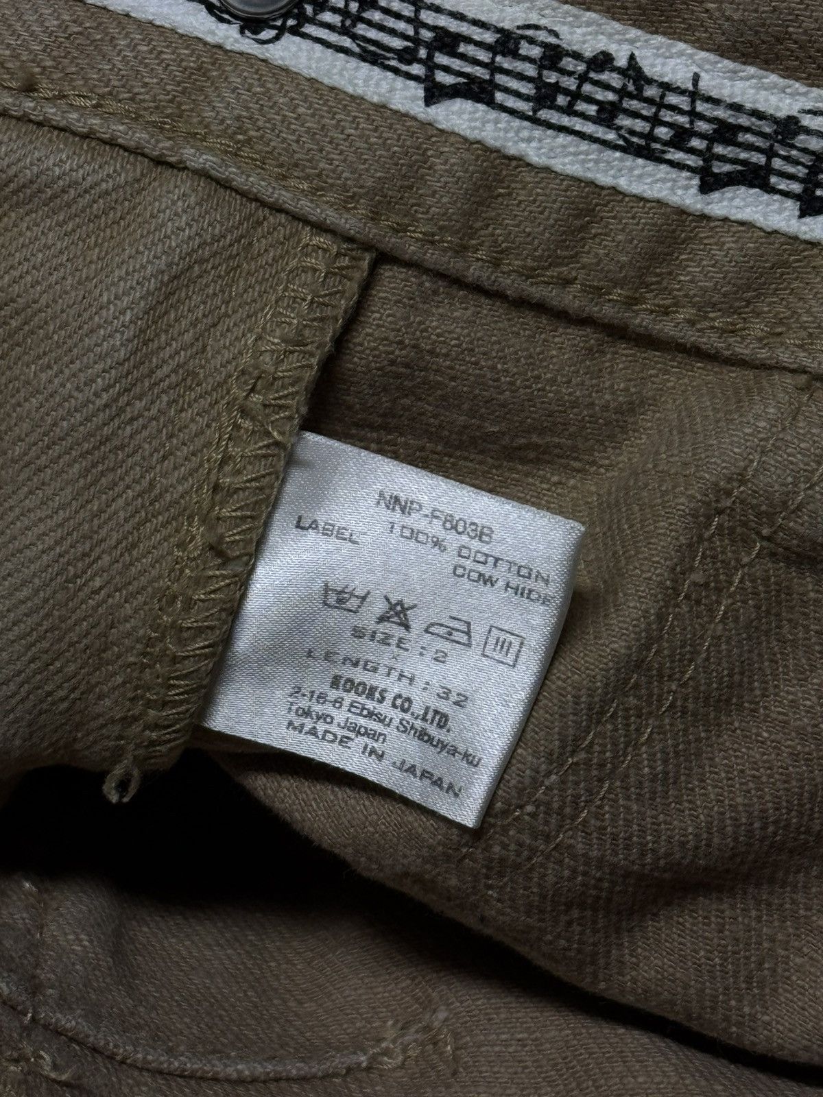 Number (N)ine Number (N)ine industrial crying heart khakis Size US 30 / EU 46 - 4 Thumbnail