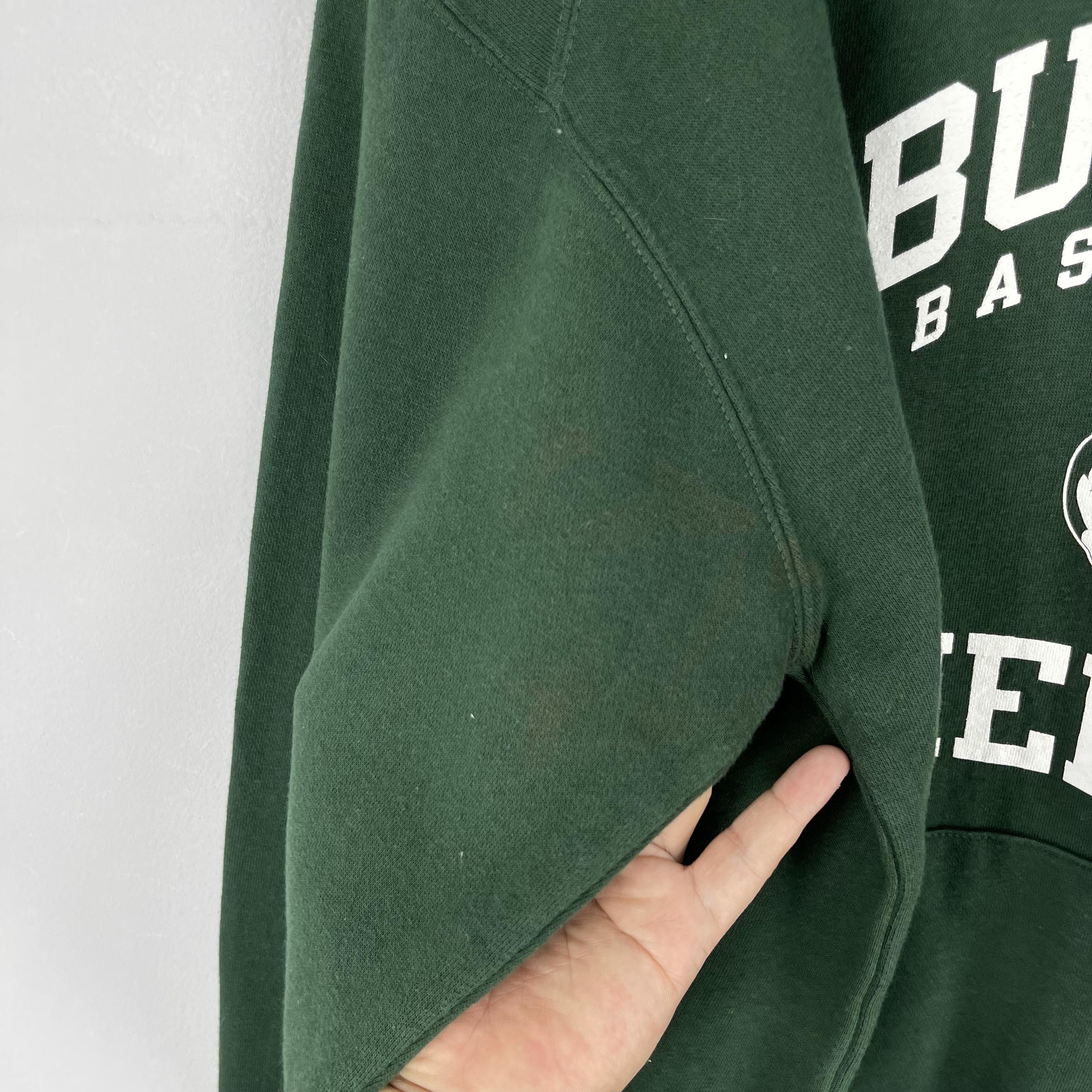 Vintage Vintage 90s BULLDOG BASKETBALL Sun Faded Sweatshirt Size US XL / EU 56 / 4 - 8 Thumbnail