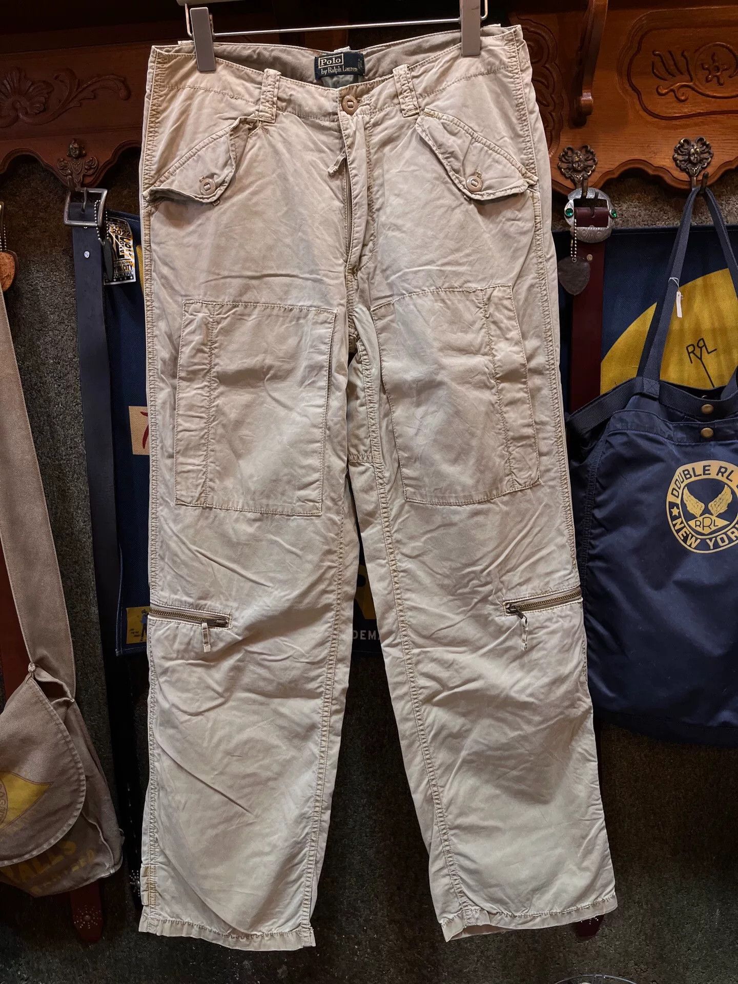 RRL Ralph Lauren RRL Double RL Casual Work Pants Size US 32 / EU 48 - 1 Thumbnail