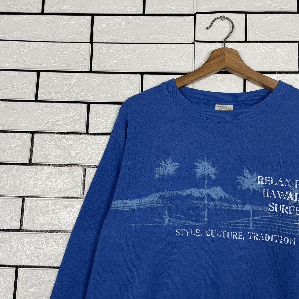 Japanese Brand Piko Hawaiian Surfer Crewneck Sweatshirt Size US L / EU 52-54 / 3 - 6 Thumbnail