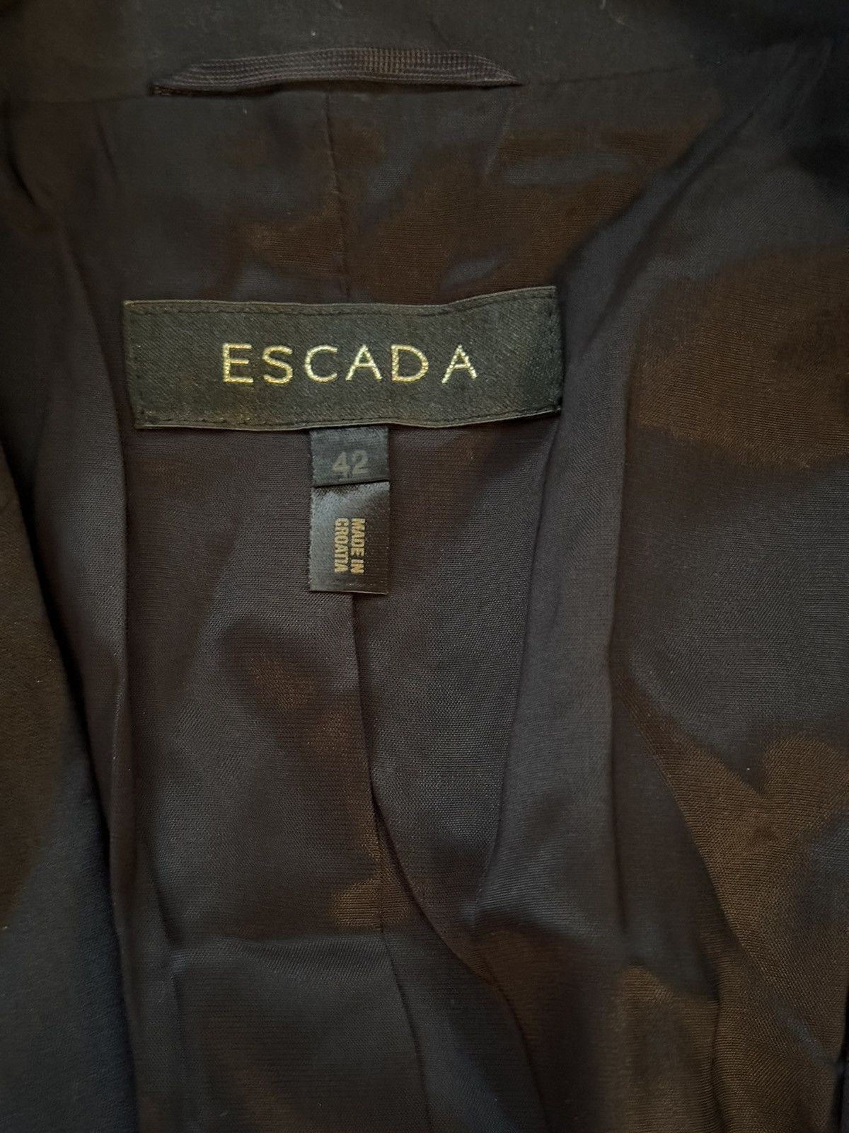 Designer × Escada Escada wool blazer Size M / US 6-8 / IT 42-44 - 5 Thumbnail