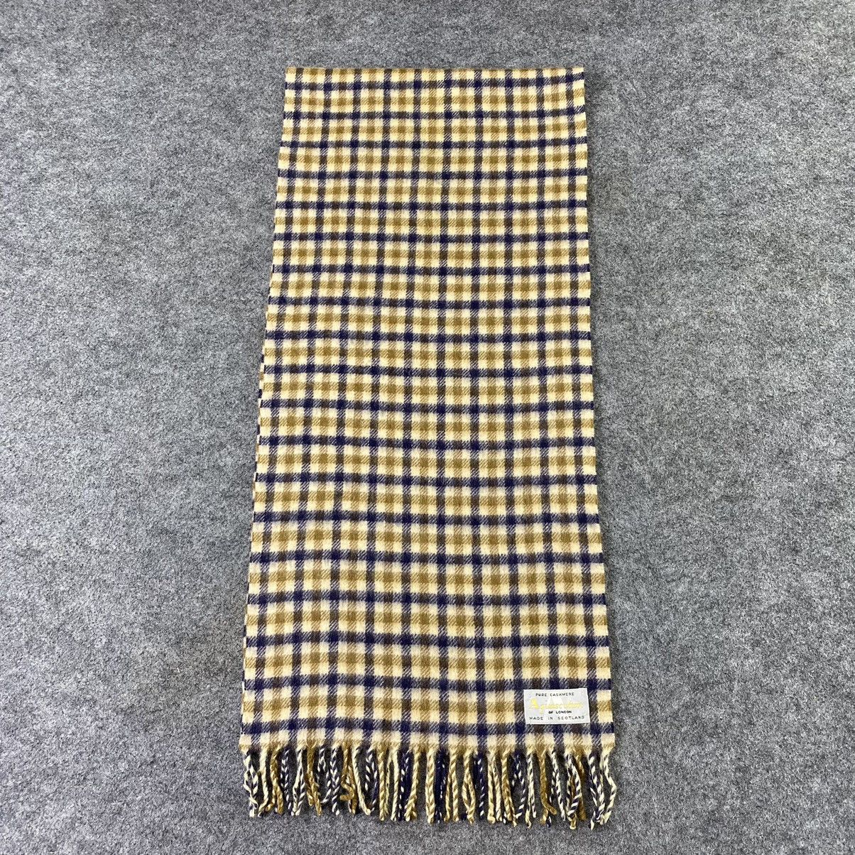 Aquascutum × Vintage Aquasqutum Cashmere Muffler / Scarf / Neckwear -K042 Size ONE SIZE - 3 Thumbnail