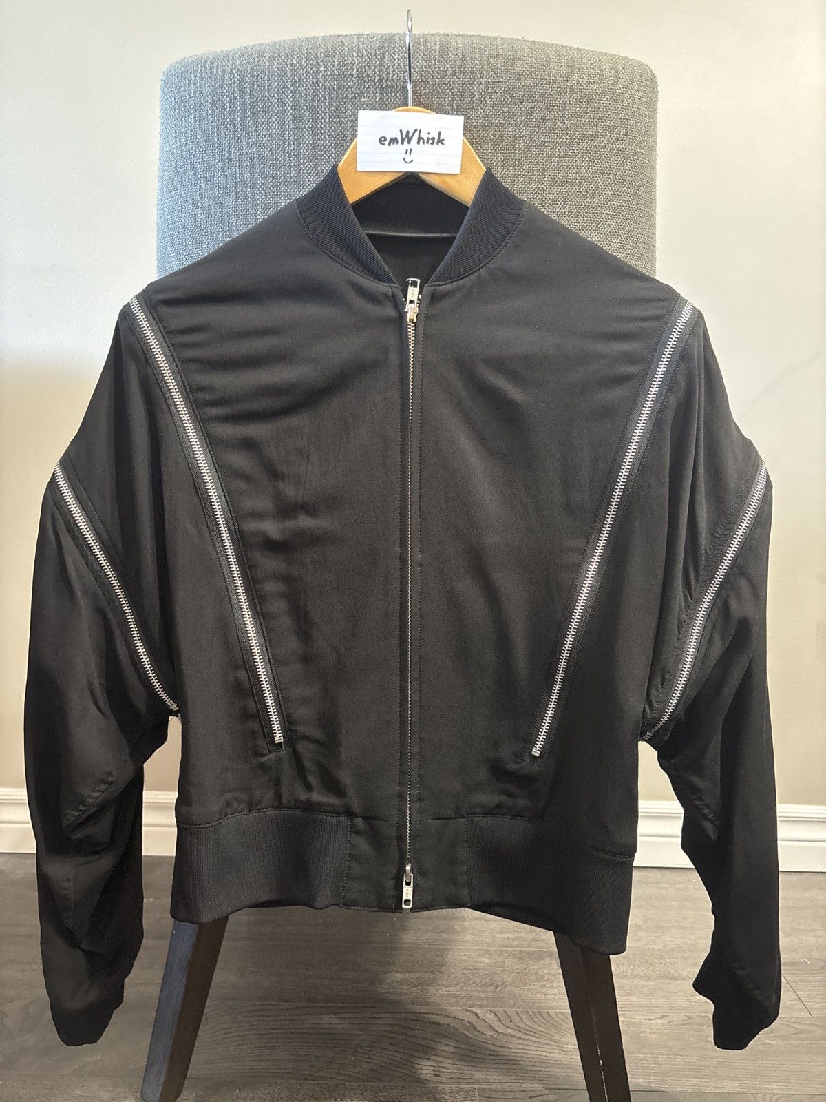 Limi Feu Limi Feu Hard Twist Gabardine Zip Blouson Size XS / US 0-2 / IT 36-38 - 1 Thumbnail