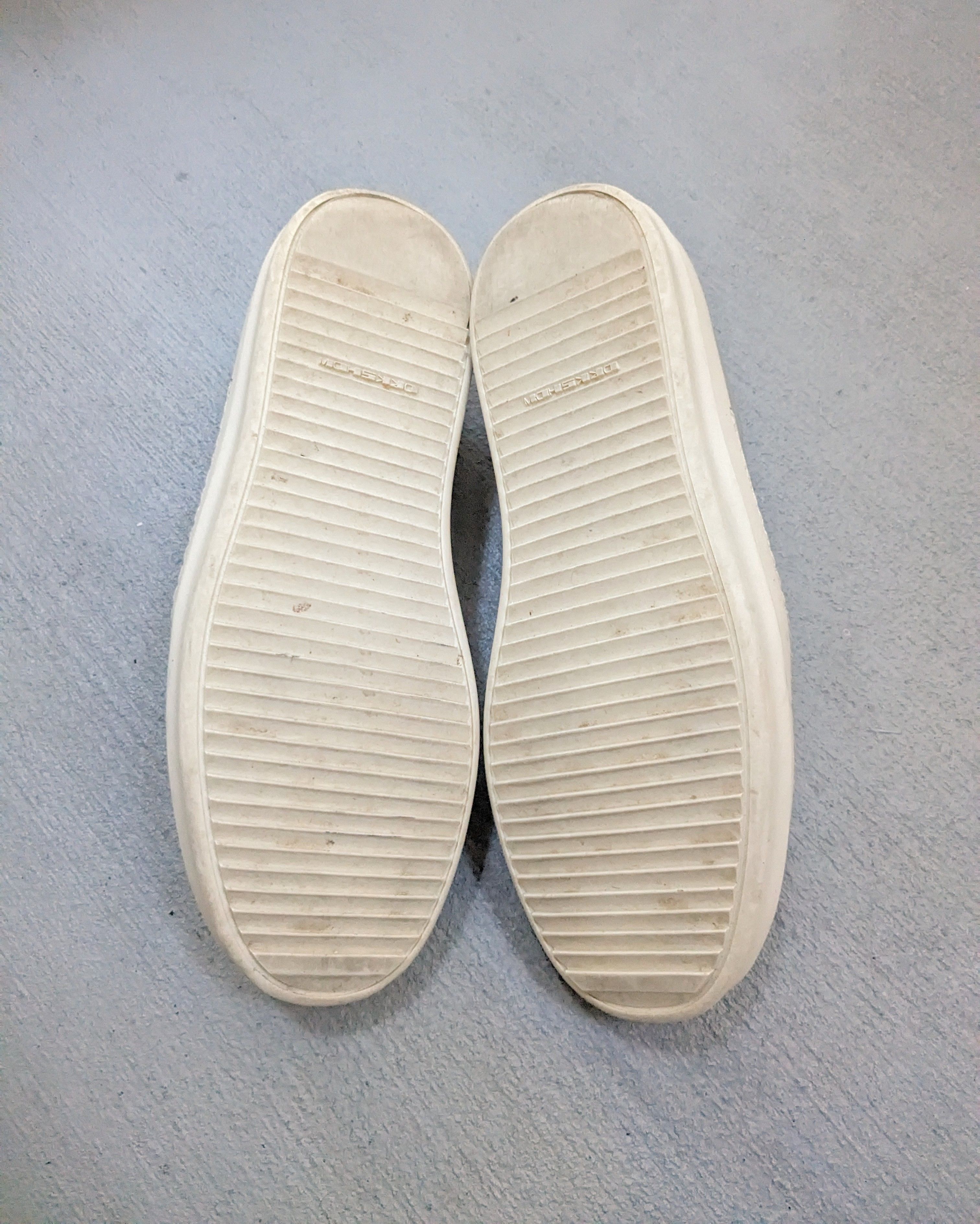 Rick Owens Rick Owens DRKSHDW Boat Ramones Size 7 40 Silver Size US 7 / EU 40 - 17 Thumbnail