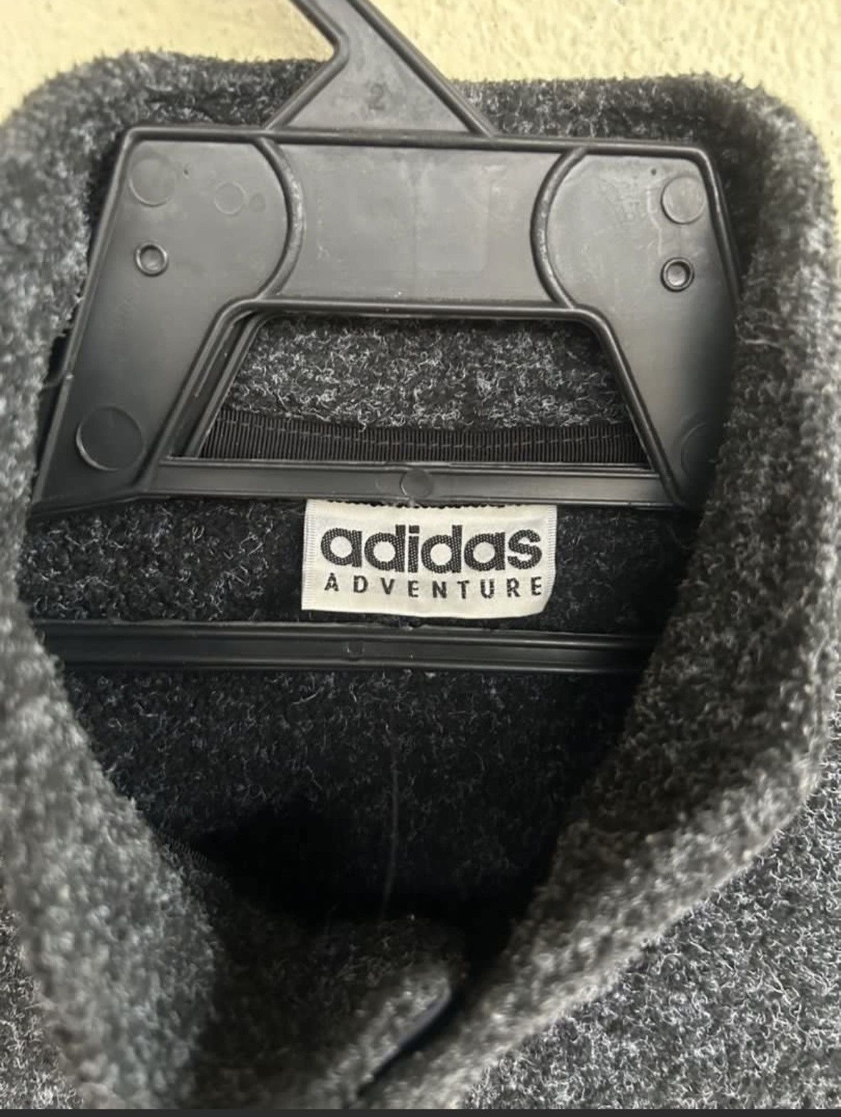 Adidas × Vintage Vintage Adidas Adventure Spell out Fleece Size US M / EU 48-50 / 2 - 8 Thumbnail