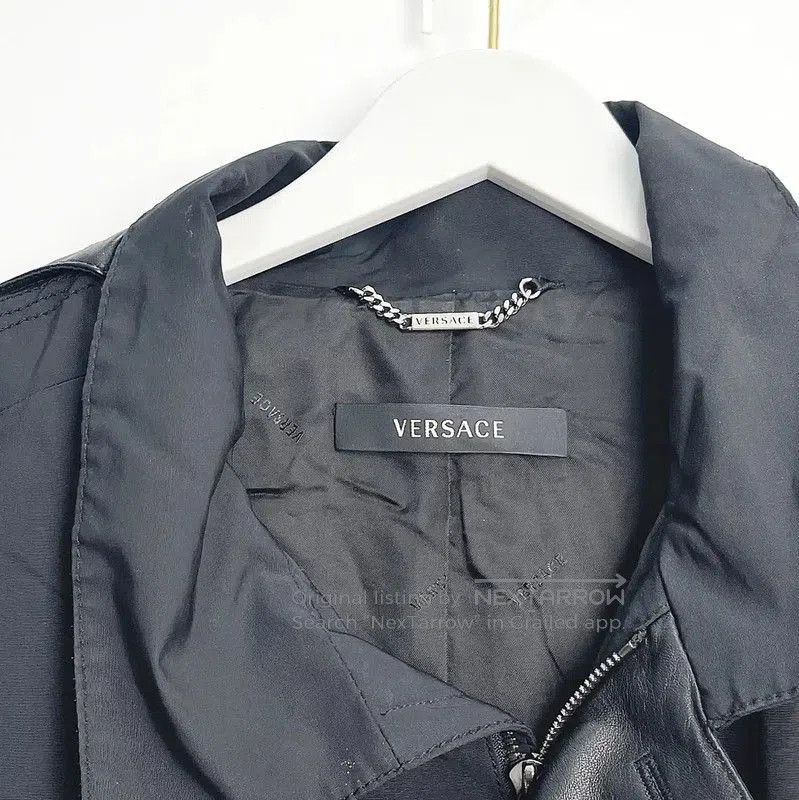 Versace Versace Black Men's Outerwear Jacket XL . Size US XL / EU 56 / 4 - 4 Thumbnail
