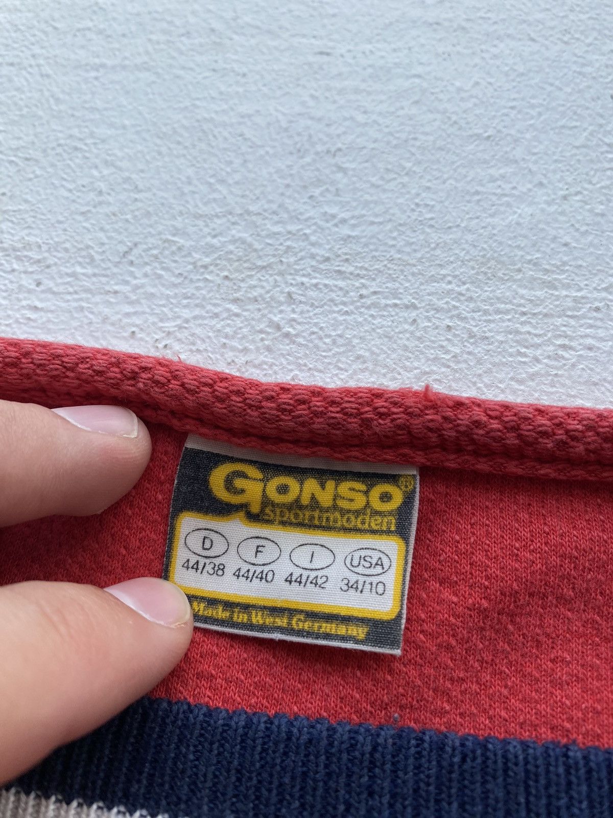 Vintage 1980s🔥Gonso Olympic 1988 West Germany Sweatshirt Small Size US S / EU 44-46 / 1 - 3 Thumbnail