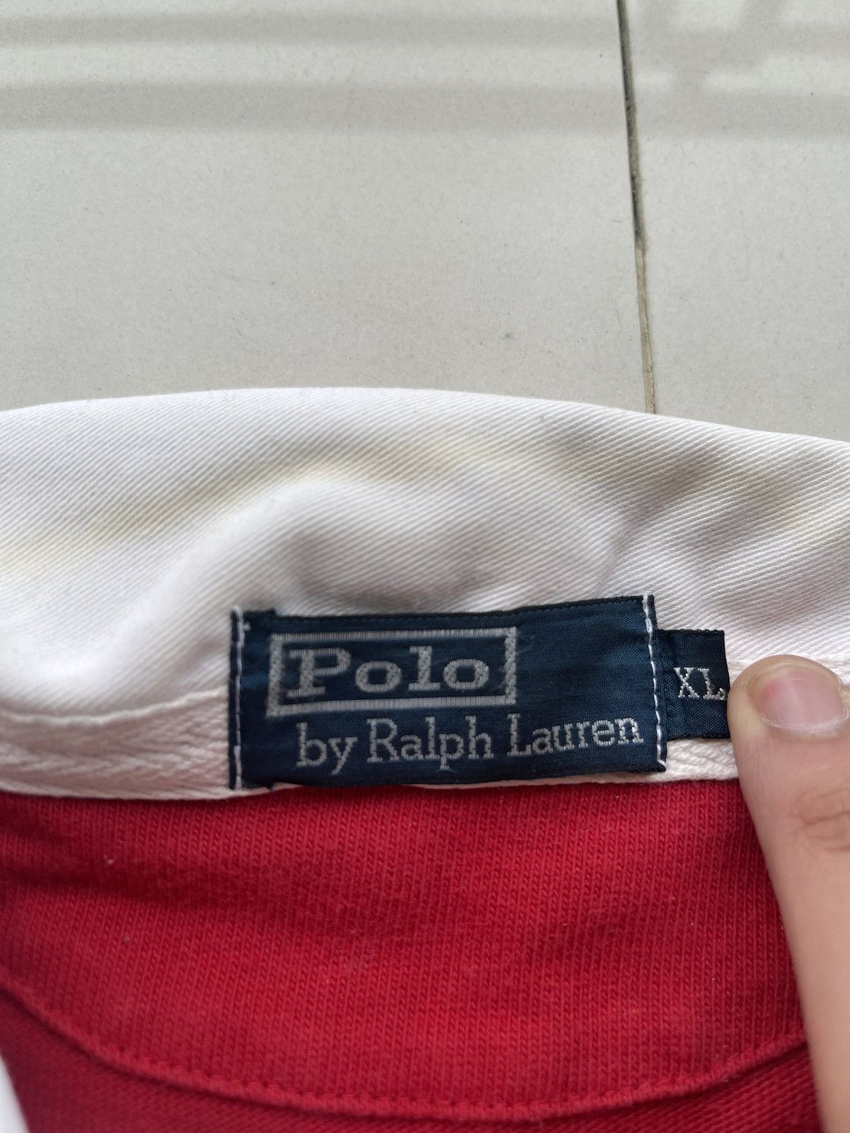 Polo Ralph Lauren vintage 90s polo ralph lauren rugby shirt rare colourway Size US XL / EU 56 / 4 - 7 Thumbnail