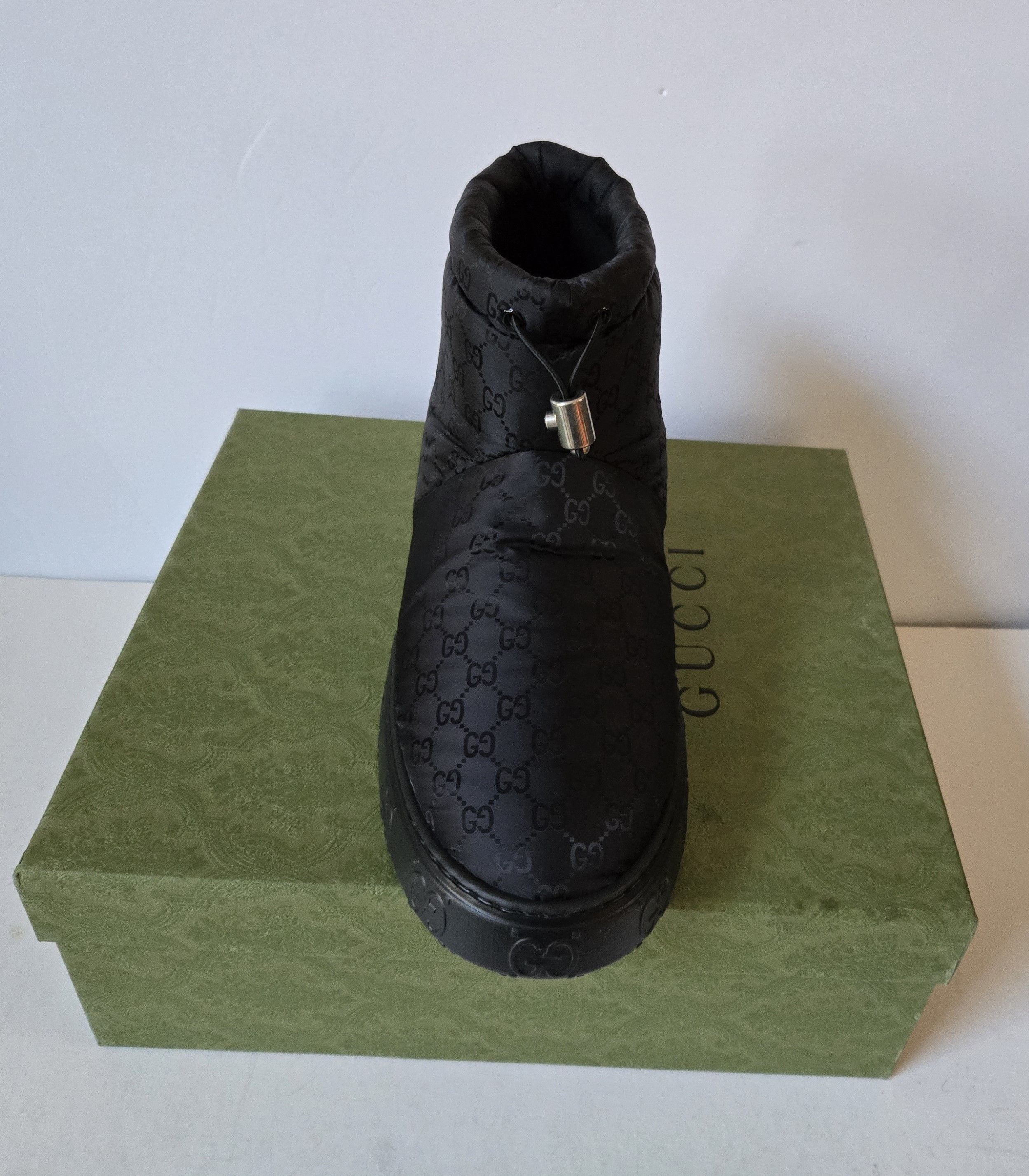 Gucci NIB Gucci GG nylon ankle boots- size G 10.5/ US 11.5 Size US 11.5 / EU 44-45 - 4 Thumbnail