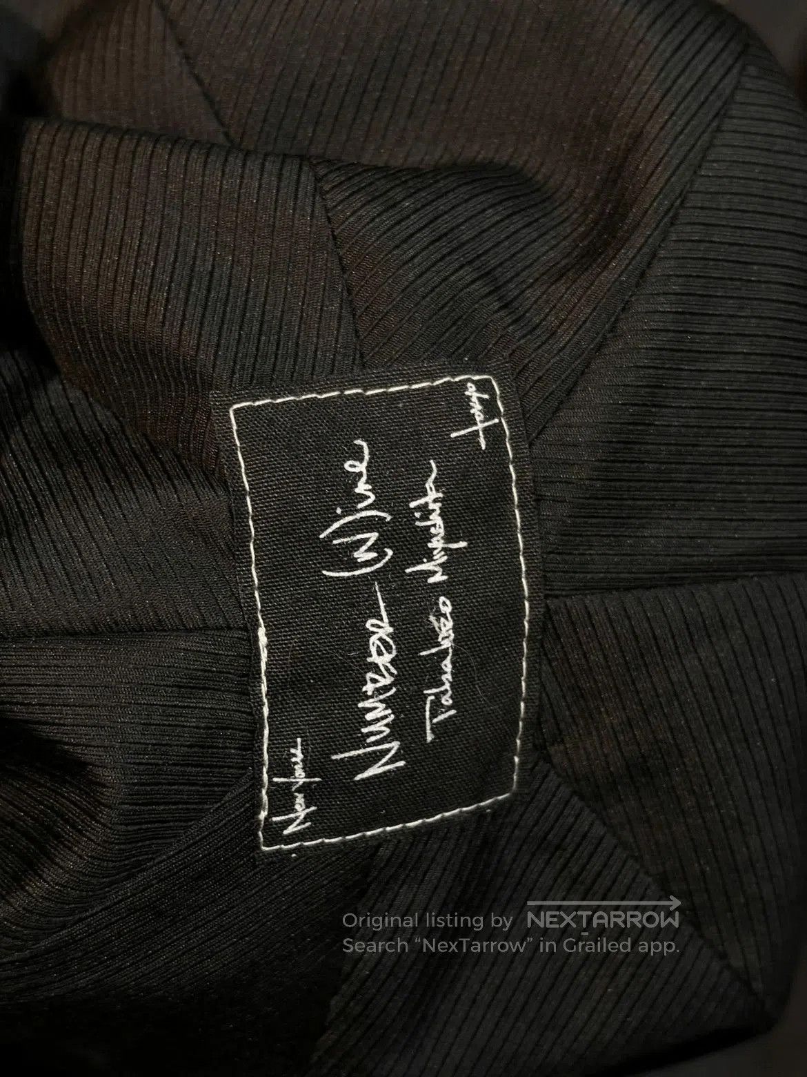 Number (N)ine Number Nine 06AW Noir Poliet Hat. Size ONE SIZE - 4 Thumbnail