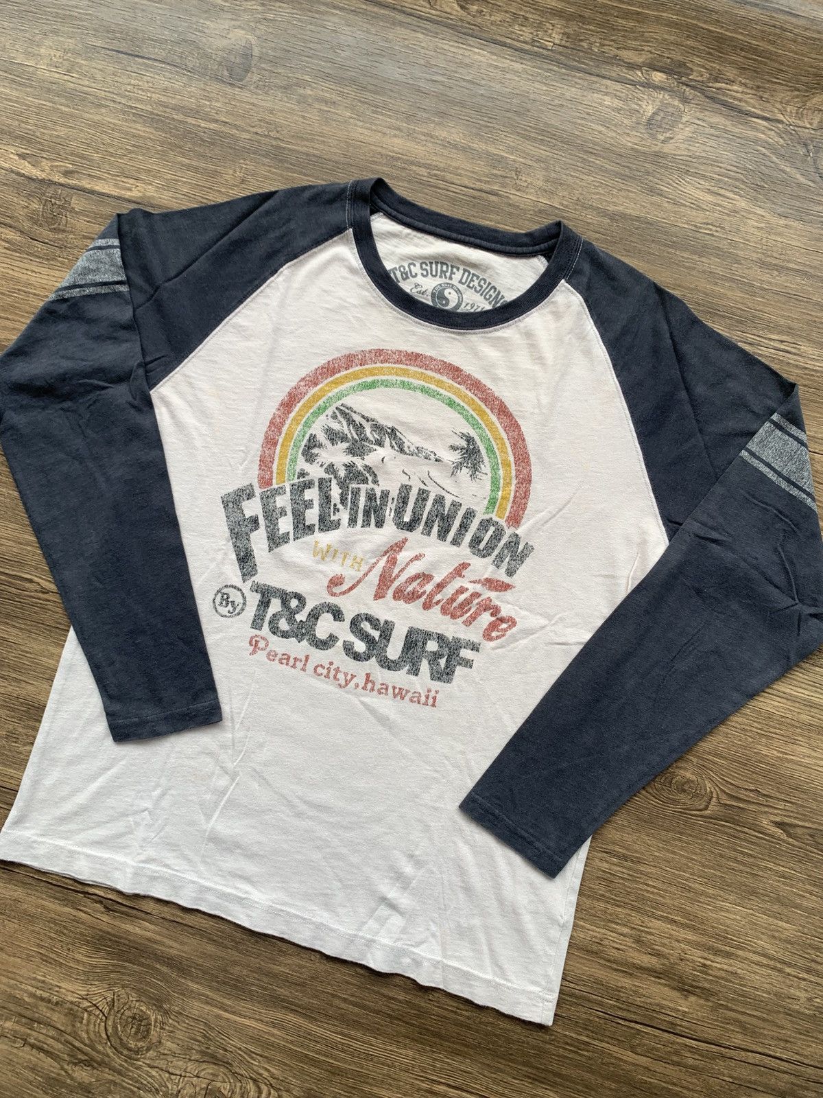 Japanese Brand 2000s japanese archive t&c surf designs y2k longsleeve tee Size US M / EU 48-50 / 2 - 2 Thumbnail
