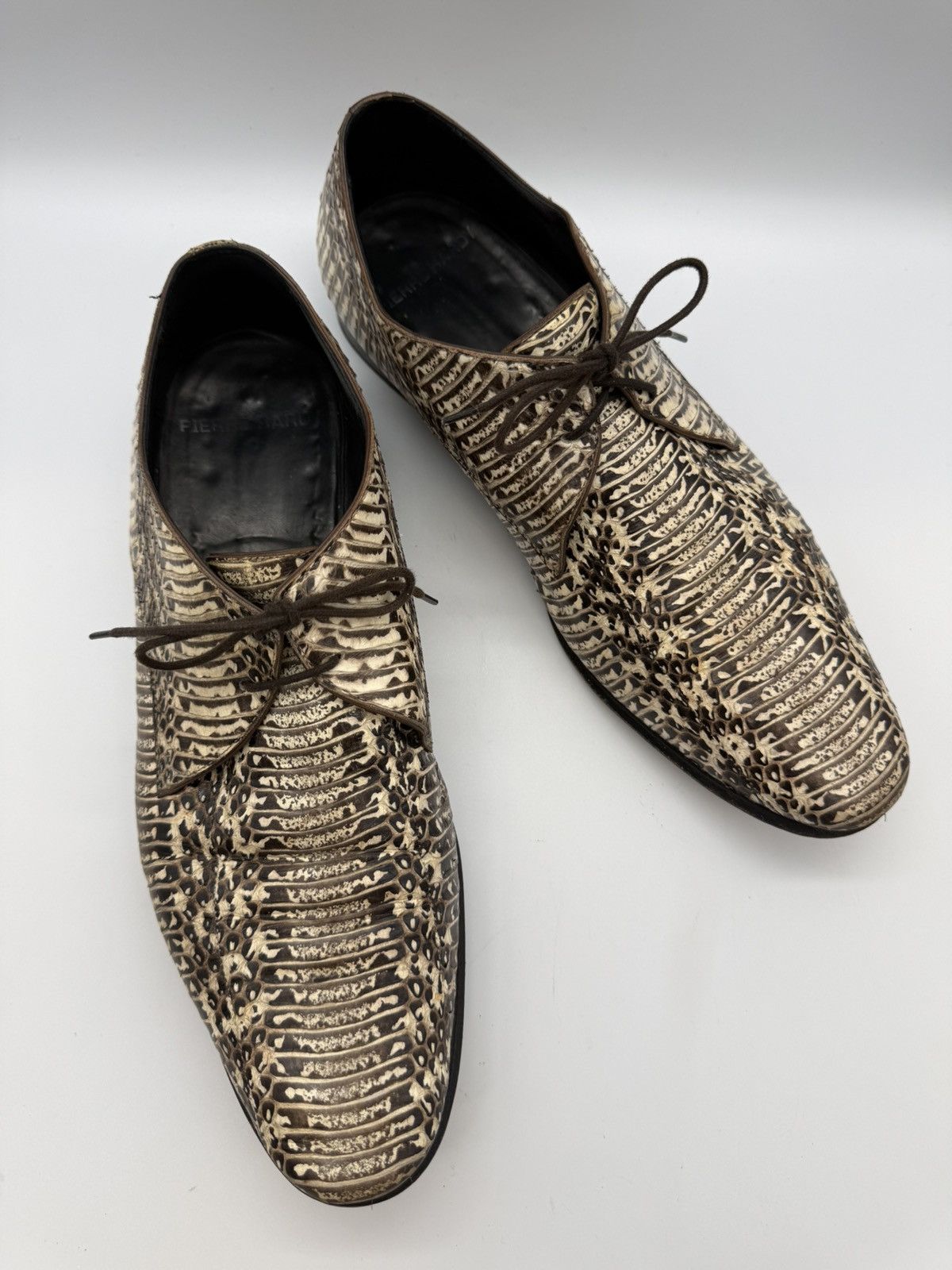 Pierre Hardy PIERRE HARDY Genuine Python Skin Derby Oxford-RARE-SIZE US11 Size US 11 / EU 44 - 2 Thumbnail