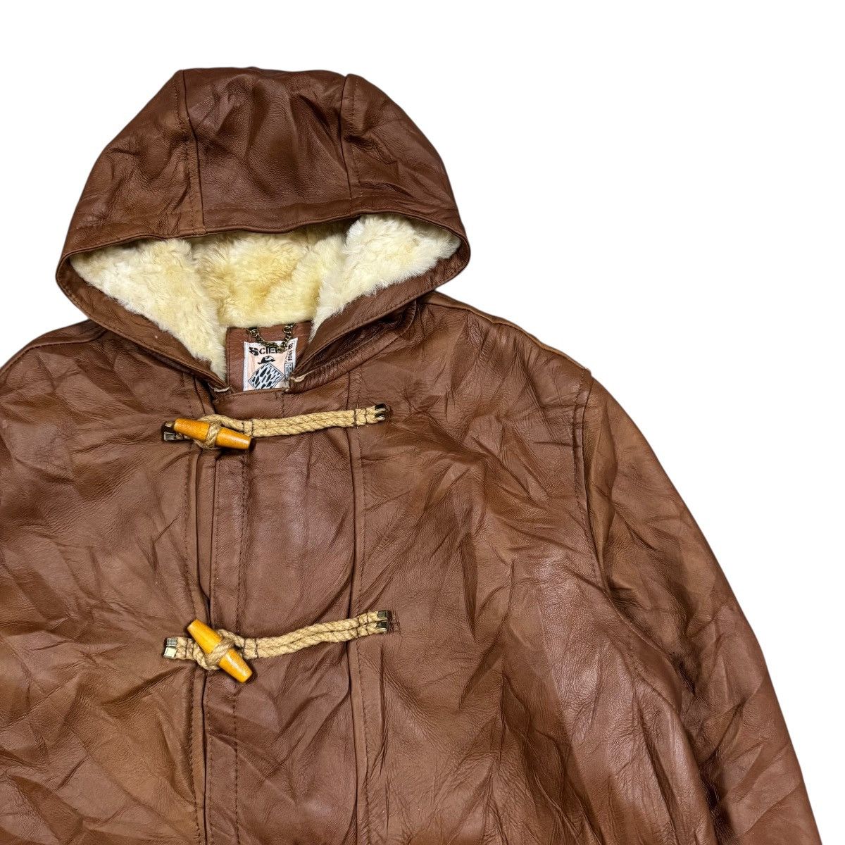 Rocky Mountain Featherbed Vtg🔥Science World Clothing Duffle Linning Faux Fur Sheepskin Size US XL / EU 56 / 4 - 9 Thumbnail