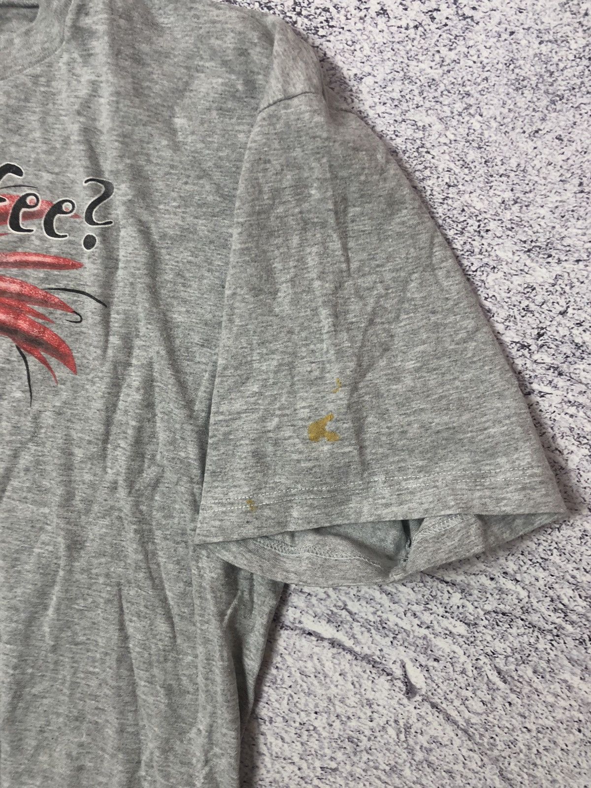 Vintage Vintage t-shirt Humor merch casual y2k big logo japan Size US XXL / EU 58 / 5 - 4 Thumbnail