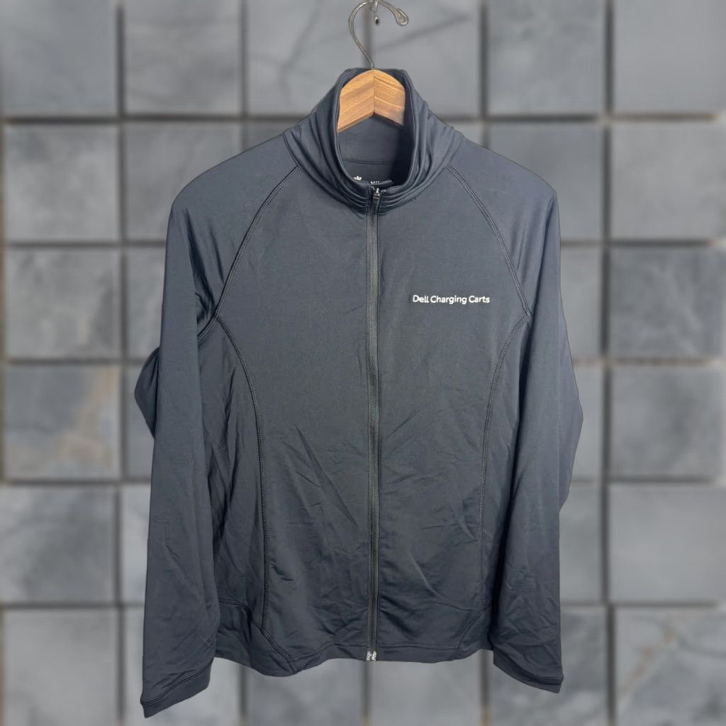 Peter Millar Peter Millar Jacket Mens M Black Full Zip UPF 50+ Dell Charging Carts Size US M / EU 48-50 / 2 - 1 Thumbnail