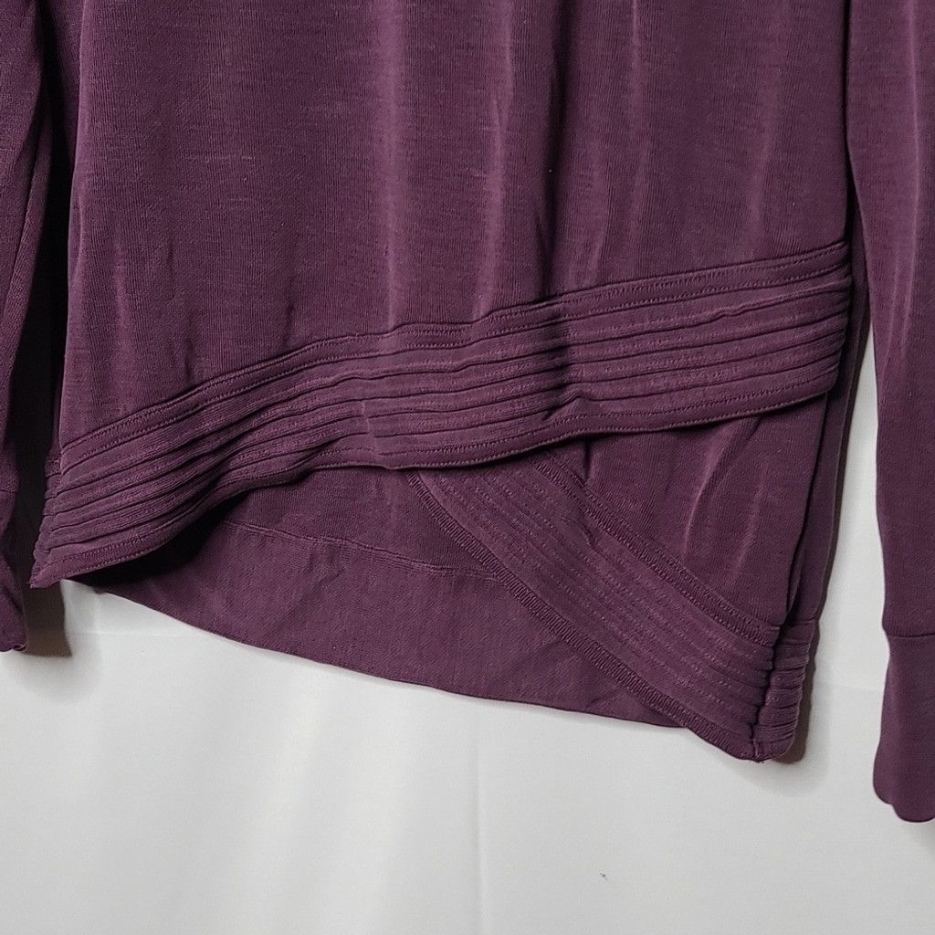 Athleta Athleta Serenity purple long sleeve workout sweatshirt sz S Size S / US 4 / IT 40 - 4 Thumbnail