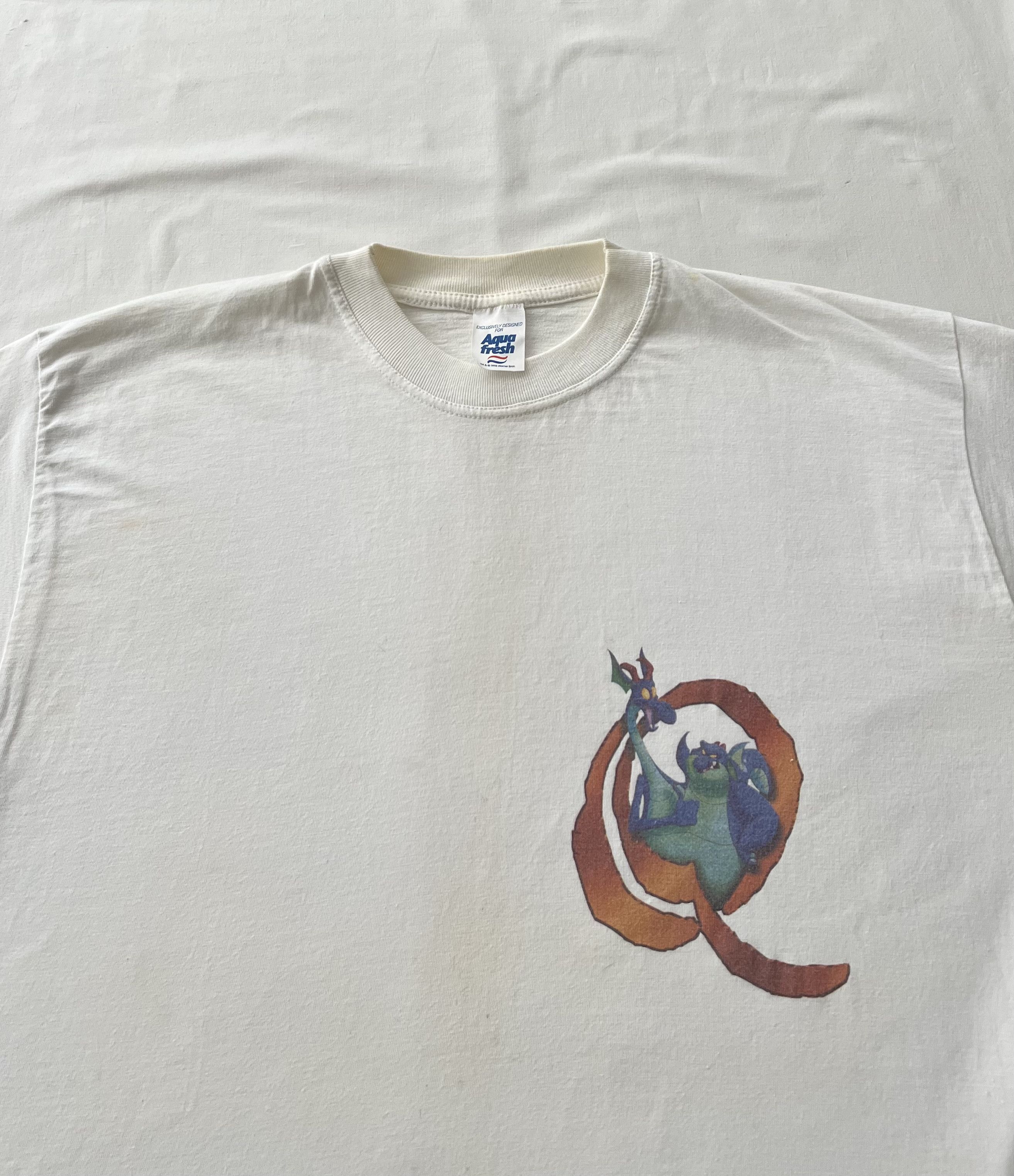 Cartoon Network Vintage 1998 The Magic Sword Quest for Camelot White T-shirt Size US L / EU 52-54 / 3 - 3 Thumbnail