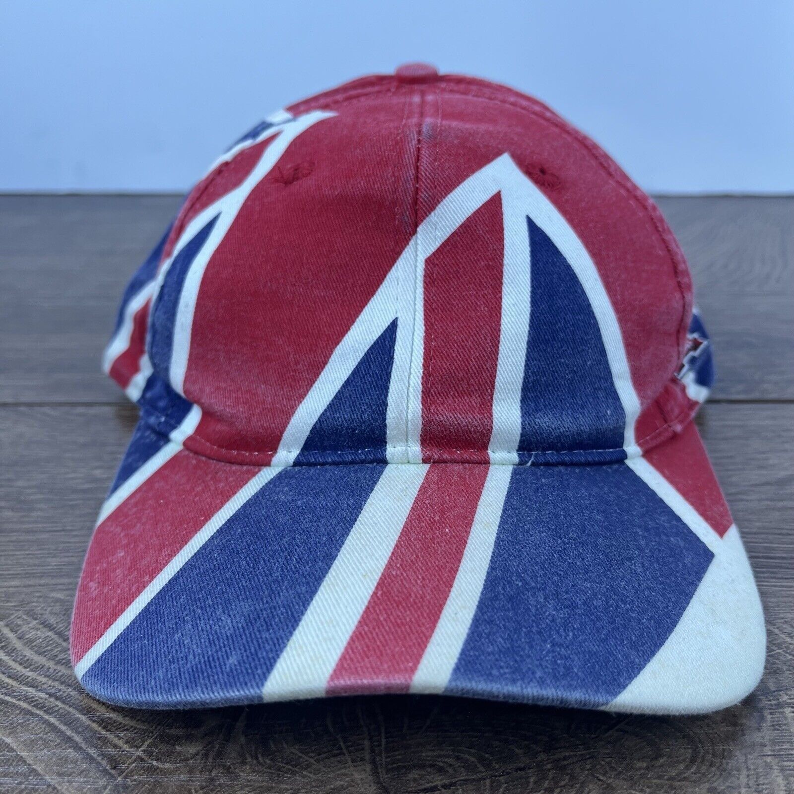 Other Great Britian Hat Red Blue Snapback Hat Red Hat Adjustable R Size ONE SIZE - 1 Thumbnail