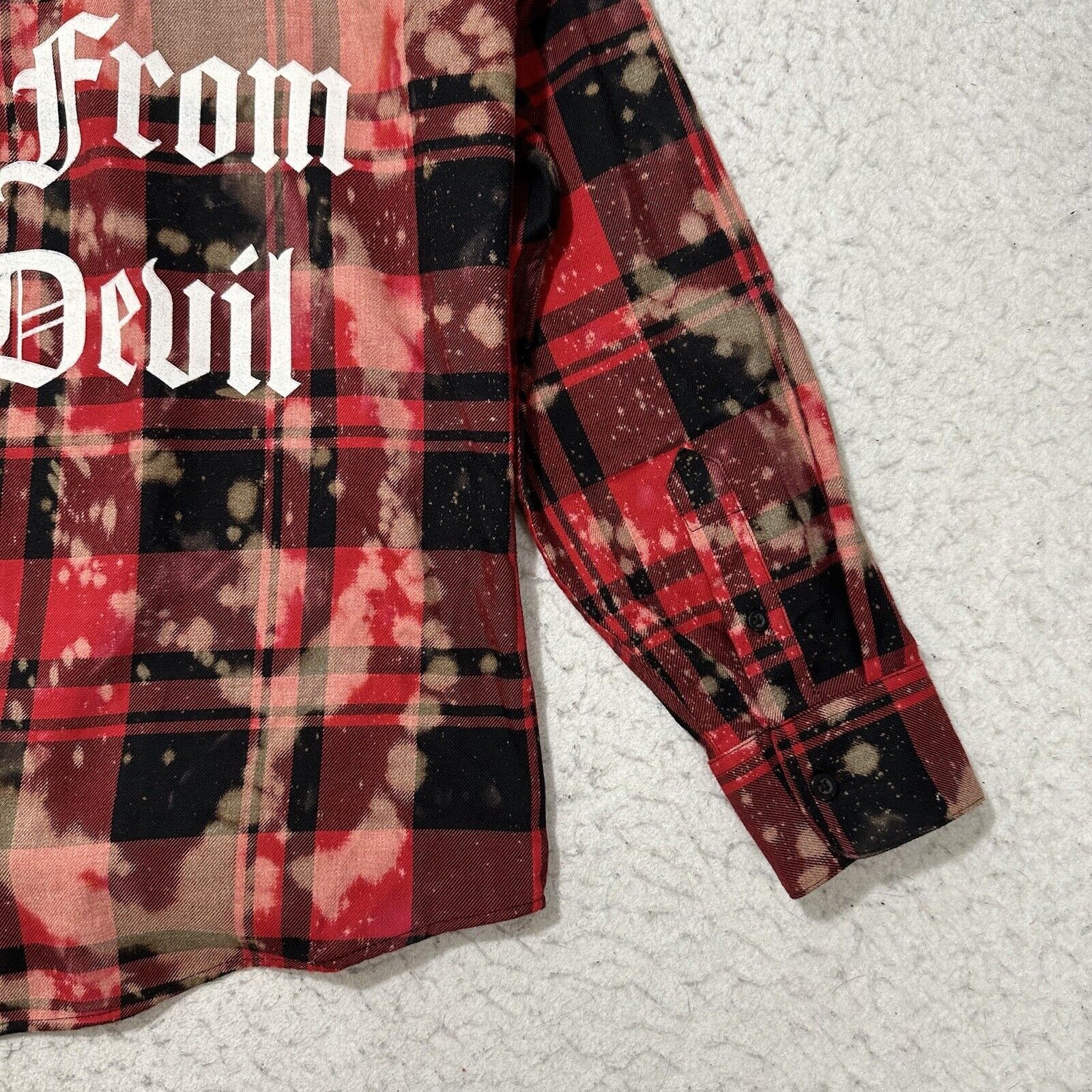 Port Authority Port Authority Large 1 Drink From Devil Skull Button Up Size US L / EU 52-54 / 3 - 13 Thumbnail