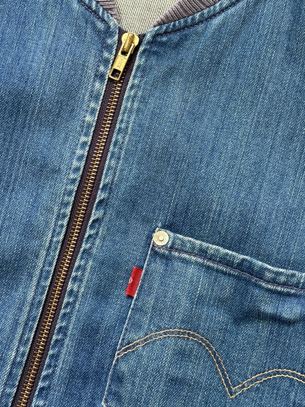 Levi's VINTAGE LEVI STRAUSS 2000s DENIM JACKET / BOMBER Size M / US 6-8 / IT 42-44 - 5 Thumbnail