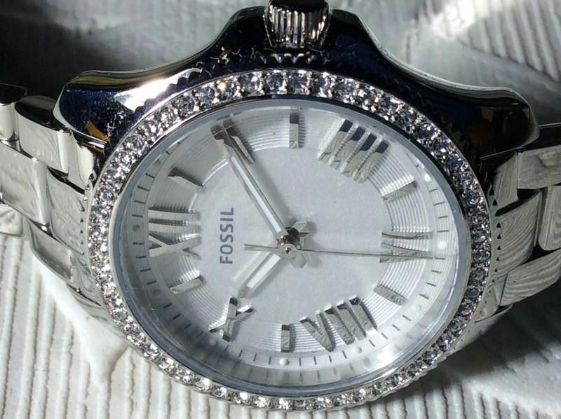 Fossil Fossil ladies Silver dial stainless steel watch Size ONE SIZE - 3 Thumbnail