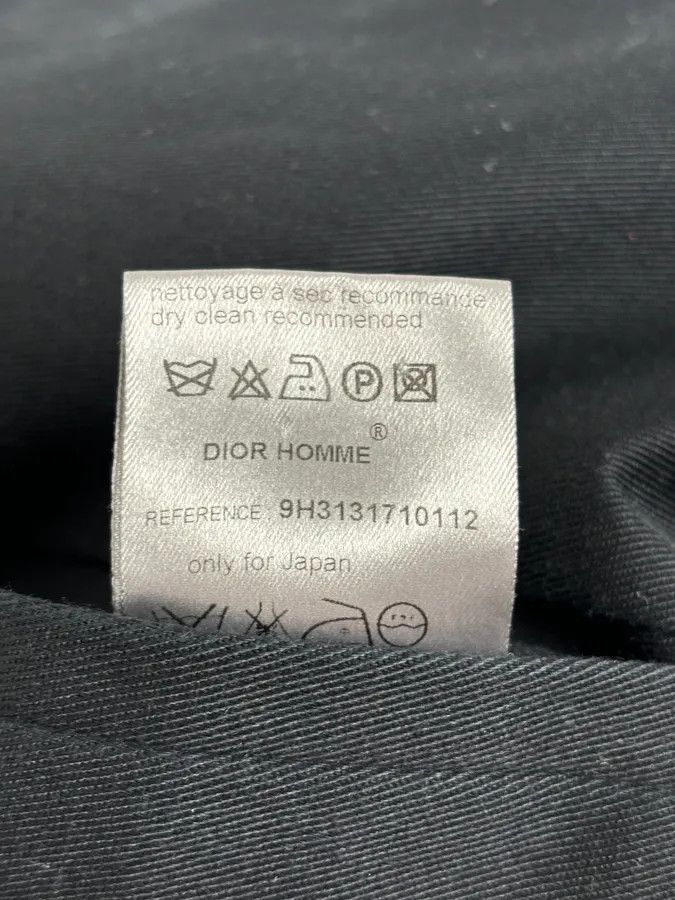 Dior AW2009 Dior Black Wool Double-Breasted Trench Coat by Kris Van Assche Size US M / EU 48-50 / 2 - 15 Thumbnail