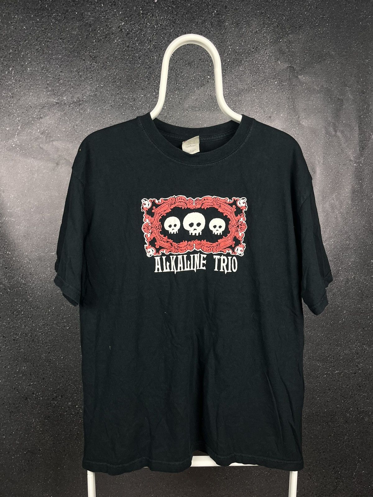00's ALKALINE TRIO バンドTシャツ　ブラック 2000s 2000年代 アルカライントリオ バンT 音楽 ミュージック