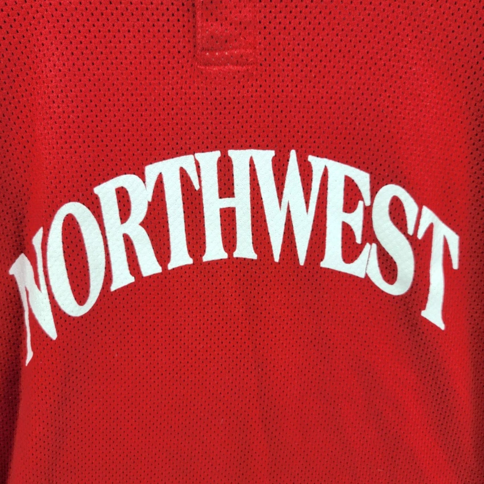 Russell Athletic VINTAGE Russell Athletic Baseball Shirt adult xl Red Northwest jersey polo 90s Mens Size US XL / EU 56 / 4 - 3 Thumbnail