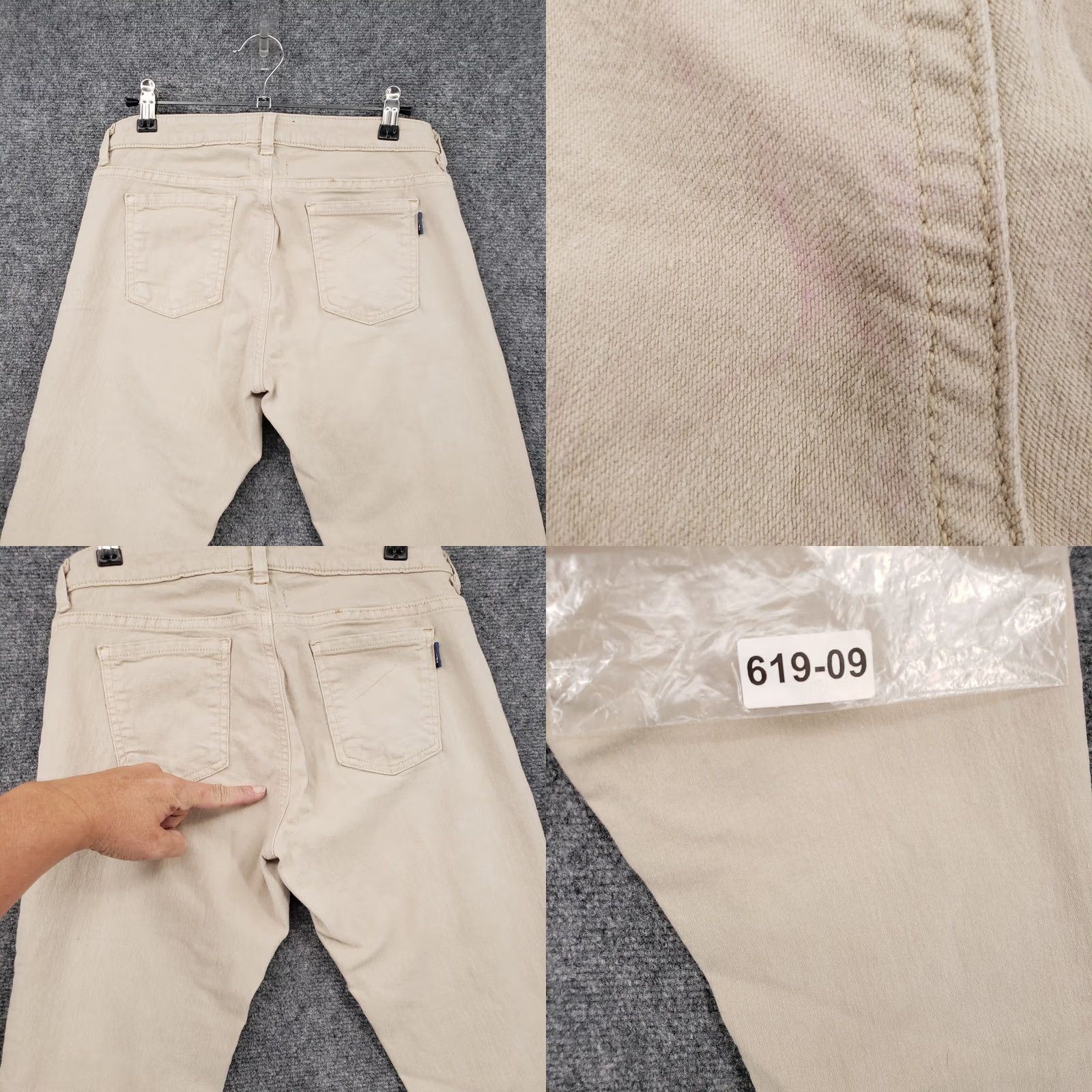 The North Face The North Face Jeans Womens 2 Beige Skinny Low Rise Stretch 5 Pocket Size 26" / US 2 / IT 38 - 11 Thumbnail