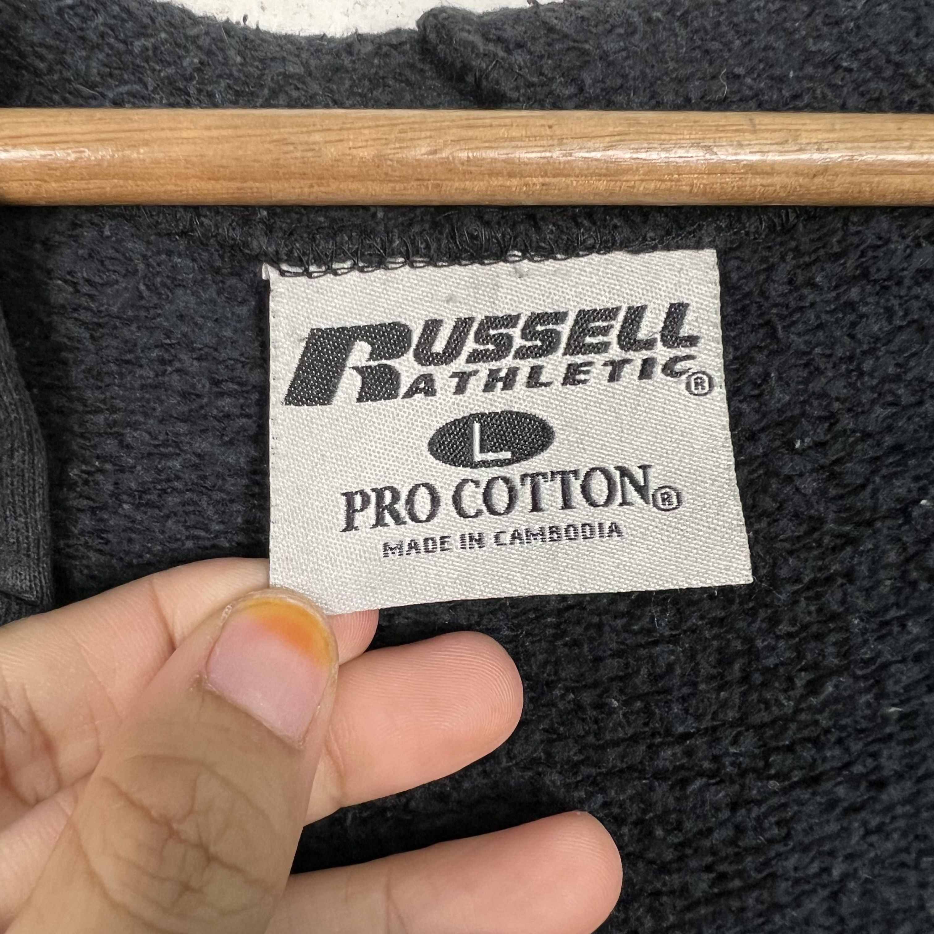Russell Athletic RUSSELL ATHLETIC Pro Cotton Zipper Hoodies #3838-C175 Size US L / EU 52-54 / 3 - 14 Thumbnail