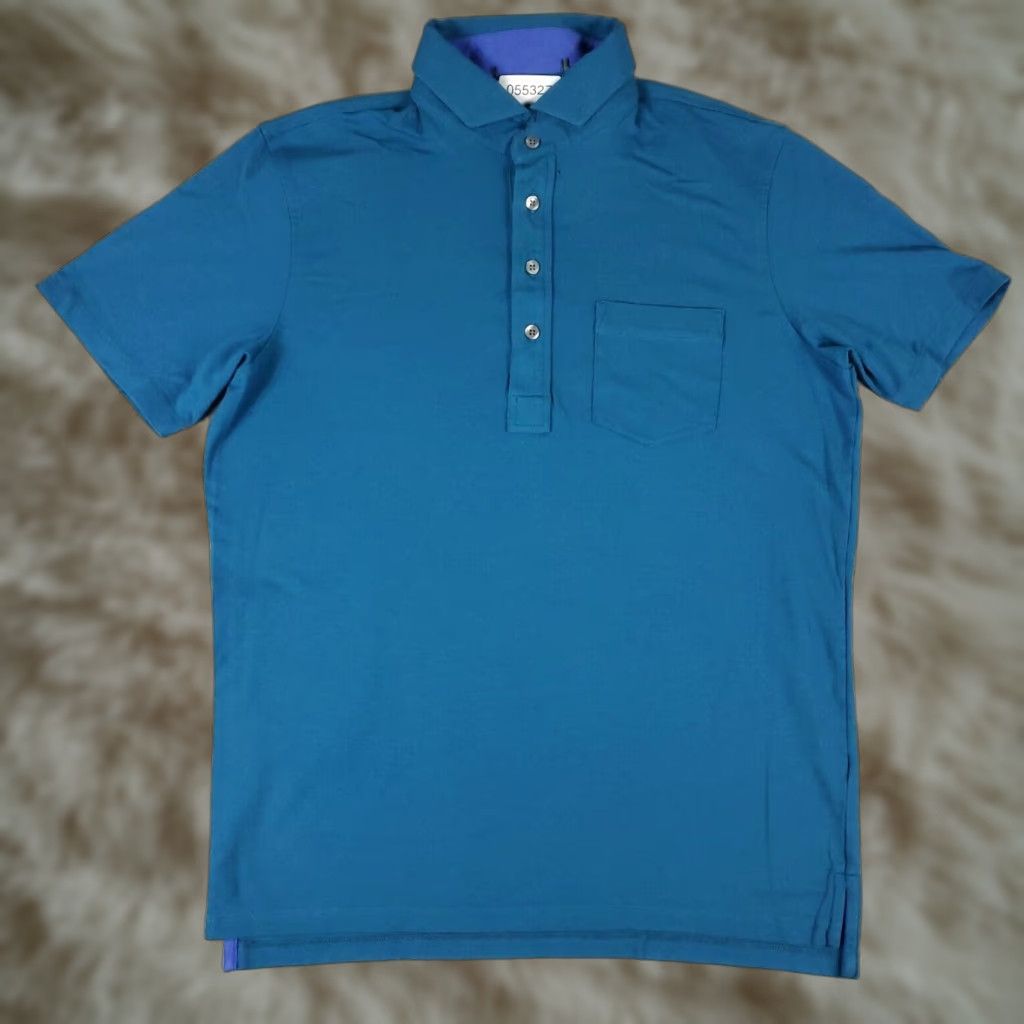 Vintage Greyson Polo Shirt Mens Size Small Blue Wolf Golf Casual Short Sleeve Polo Mens Size US S / EU 44-46 / 1 - 1 Thumbnail