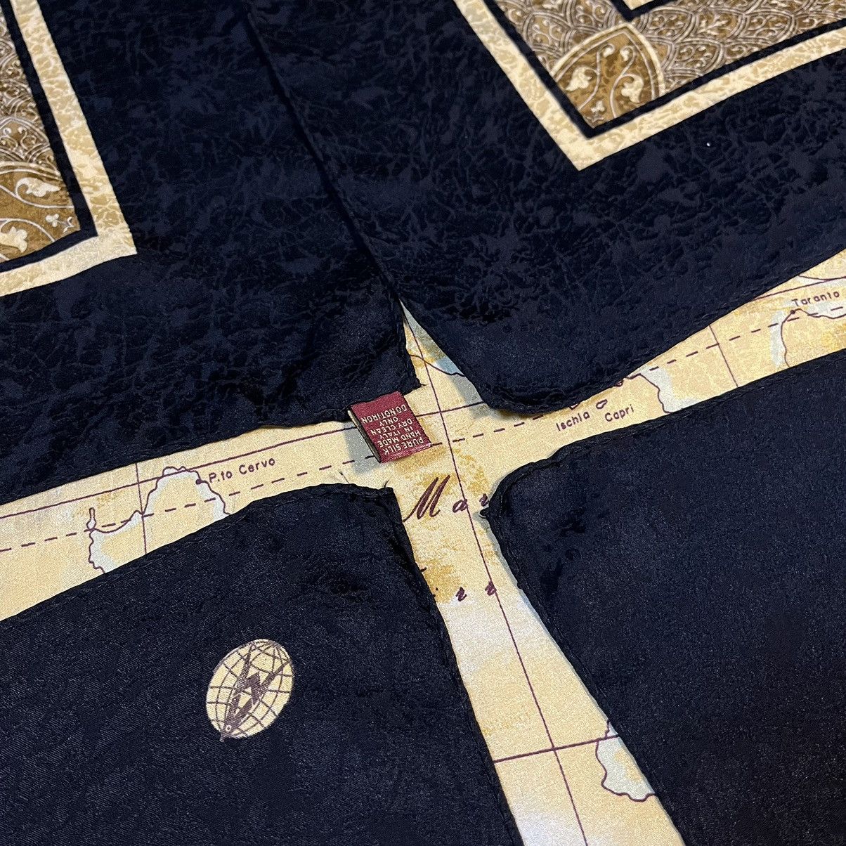Alviero Martini × Vintage Vintage Rare Alviero Martini Silk scarf Size ONE SIZE - 10 Thumbnail