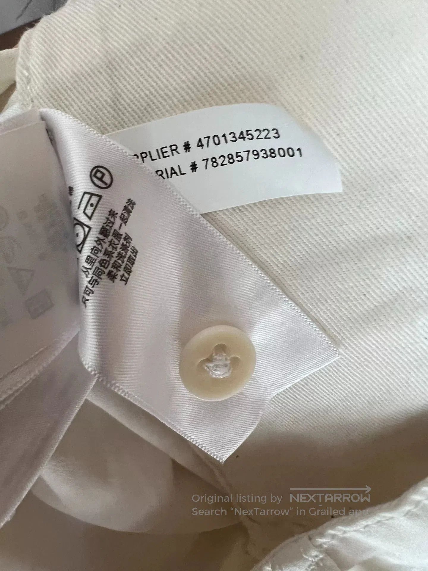 RRL Ralph Lauren RRL Double RL Vintage White Work Shorts. Size US 31 - 9 Thumbnail