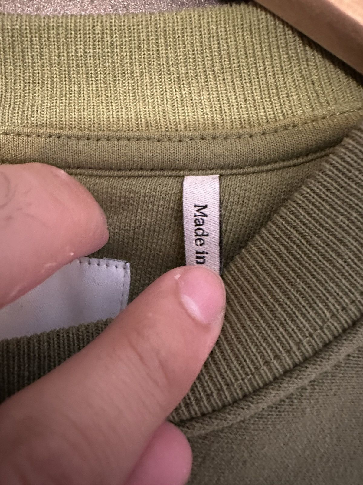 Bape × Barbour Bape Barbour crew Size US L / EU 52-54 / 3 - 4 Thumbnail