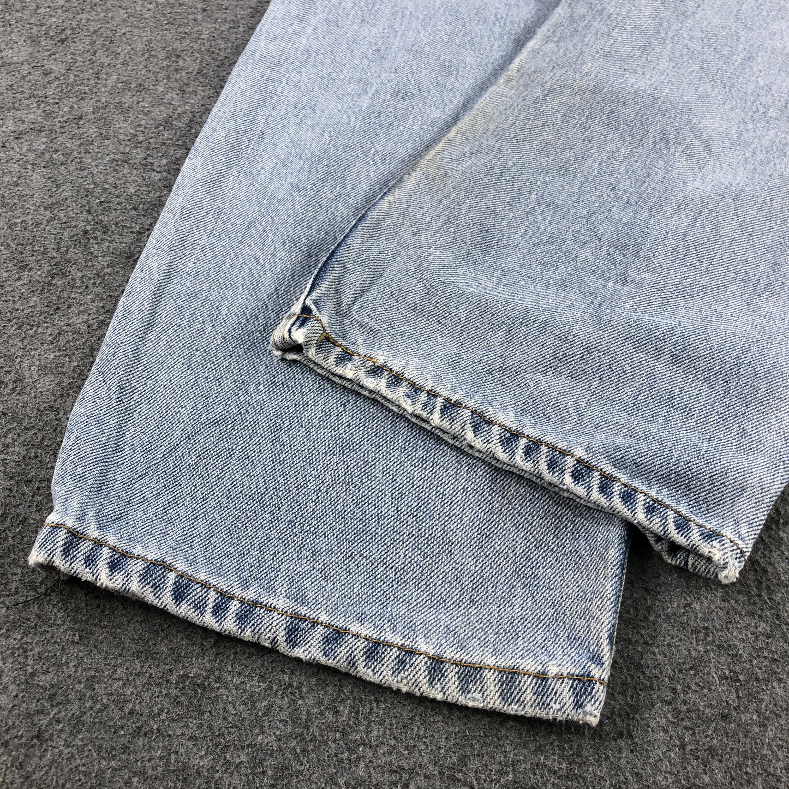 Levi's Vintage Light Wash Levis 550 Jeans-J2297 Size US 35 - 6 Thumbnail