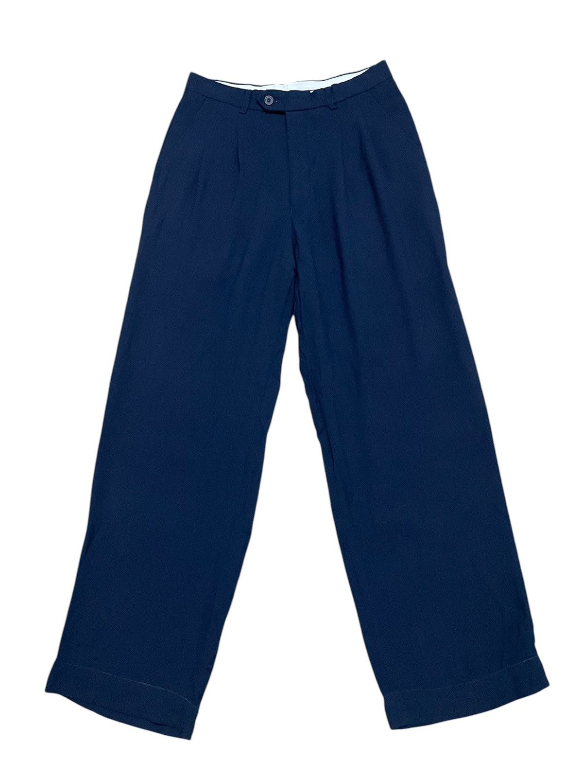 Balenciaga OFFER🔥Vintage balenciaga baggy wool pants Size 28" / US 6 / IT 42 - 2 Thumbnail