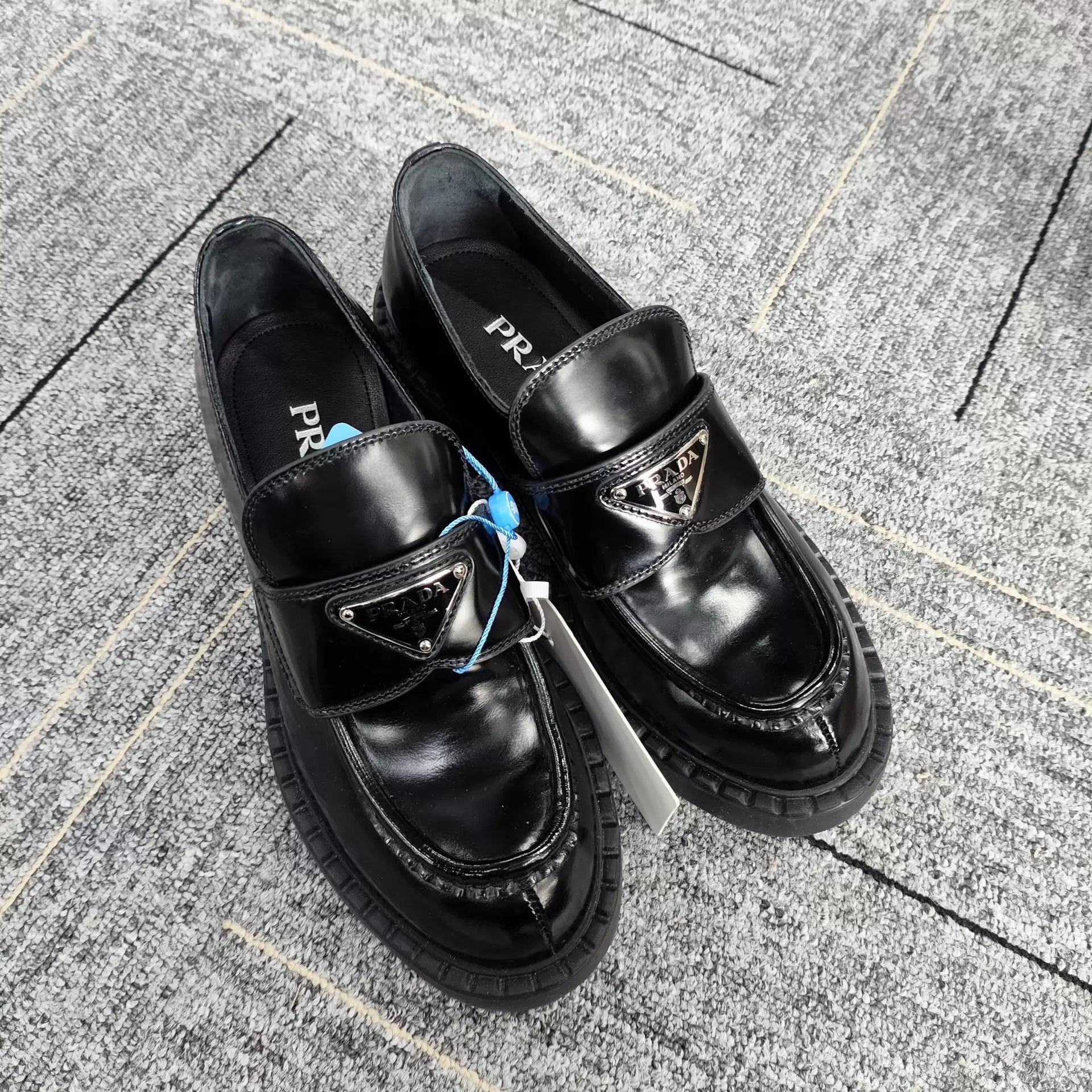 Prada Women's Prada Calfskin Loafers 35.5 Size US 5 / IT 35 - 1 Thumbnail