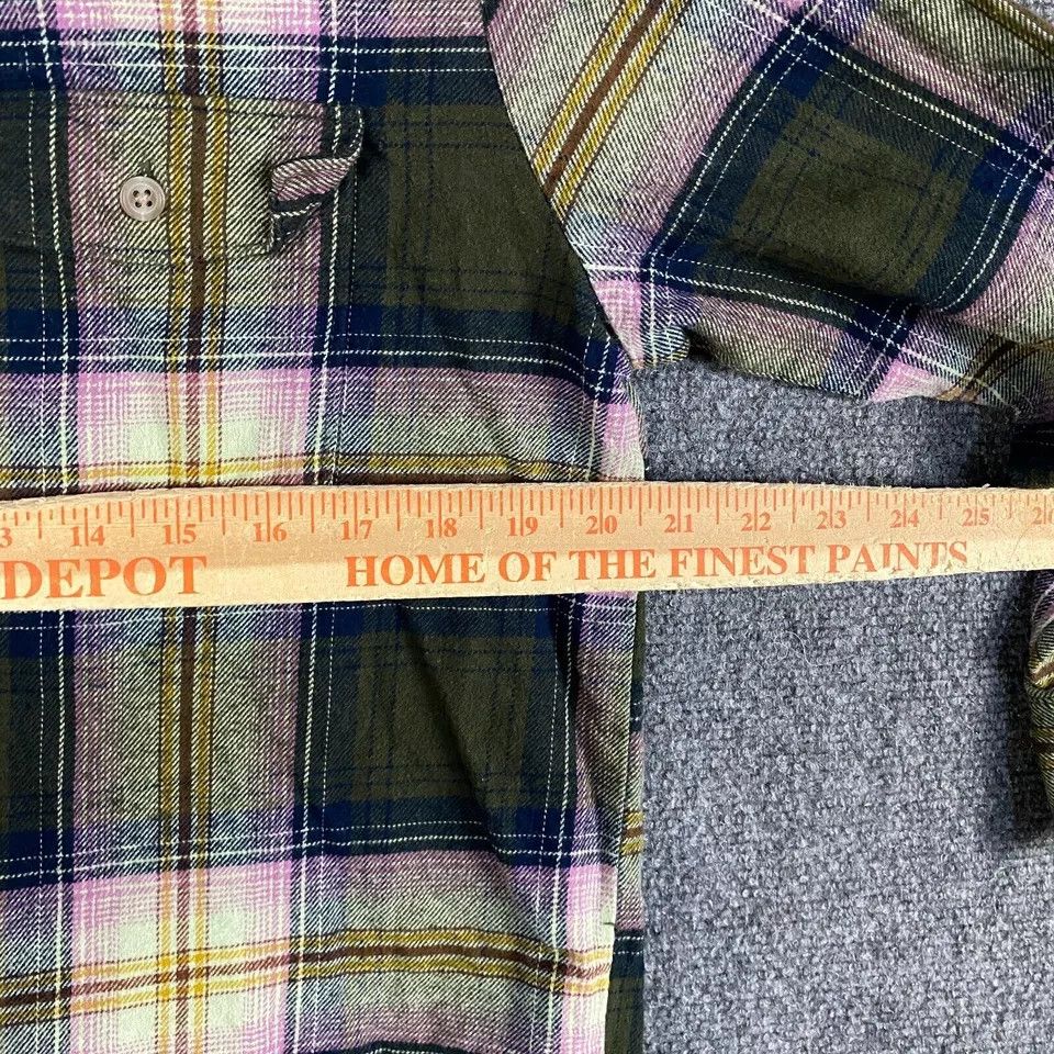 Old Navy Old Navy Flannel Top Women's XS Petite Boyfriend Shirt Plaid Size XS / US 0-2 / IT 36-38 - 4 Thumbnail