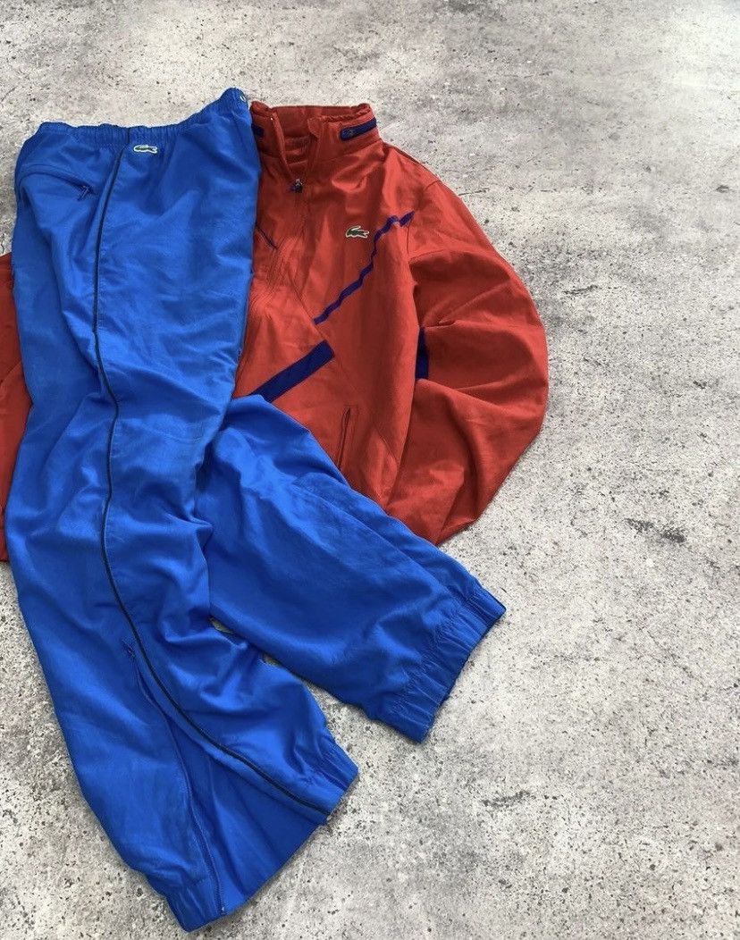 Lacoste Lacoste Navy Suit Jacket+Pants Size 40R - 4 Thumbnail